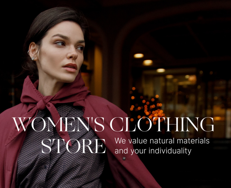 E-commerse women's clothing — Интерфейсы на Dprofile