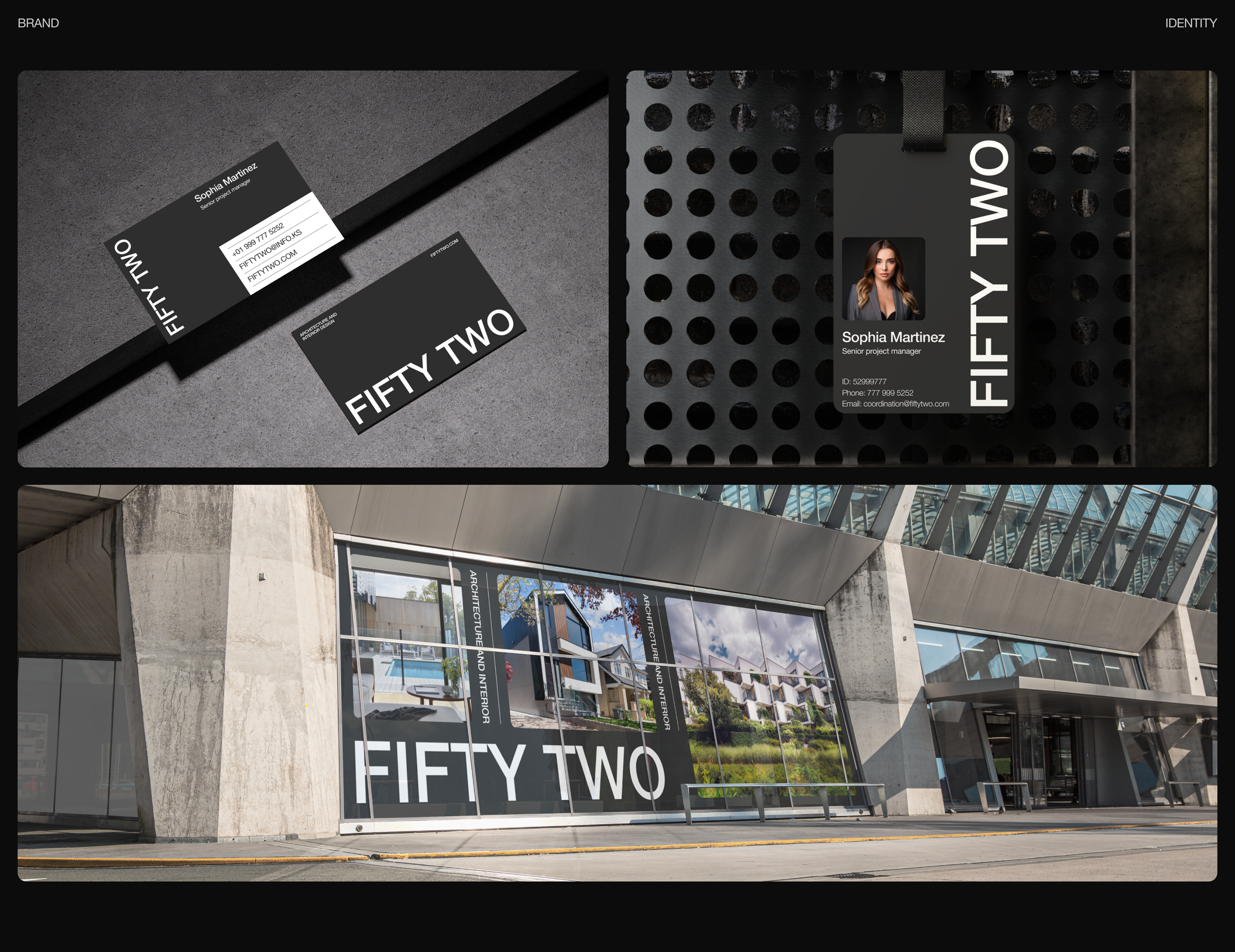 FIFTY TWO | CORPORATE WEBSITE | ARCHITECTURAL BUREAU — Изображение №4 — Интерфейсы, Брендинг на Dprofile