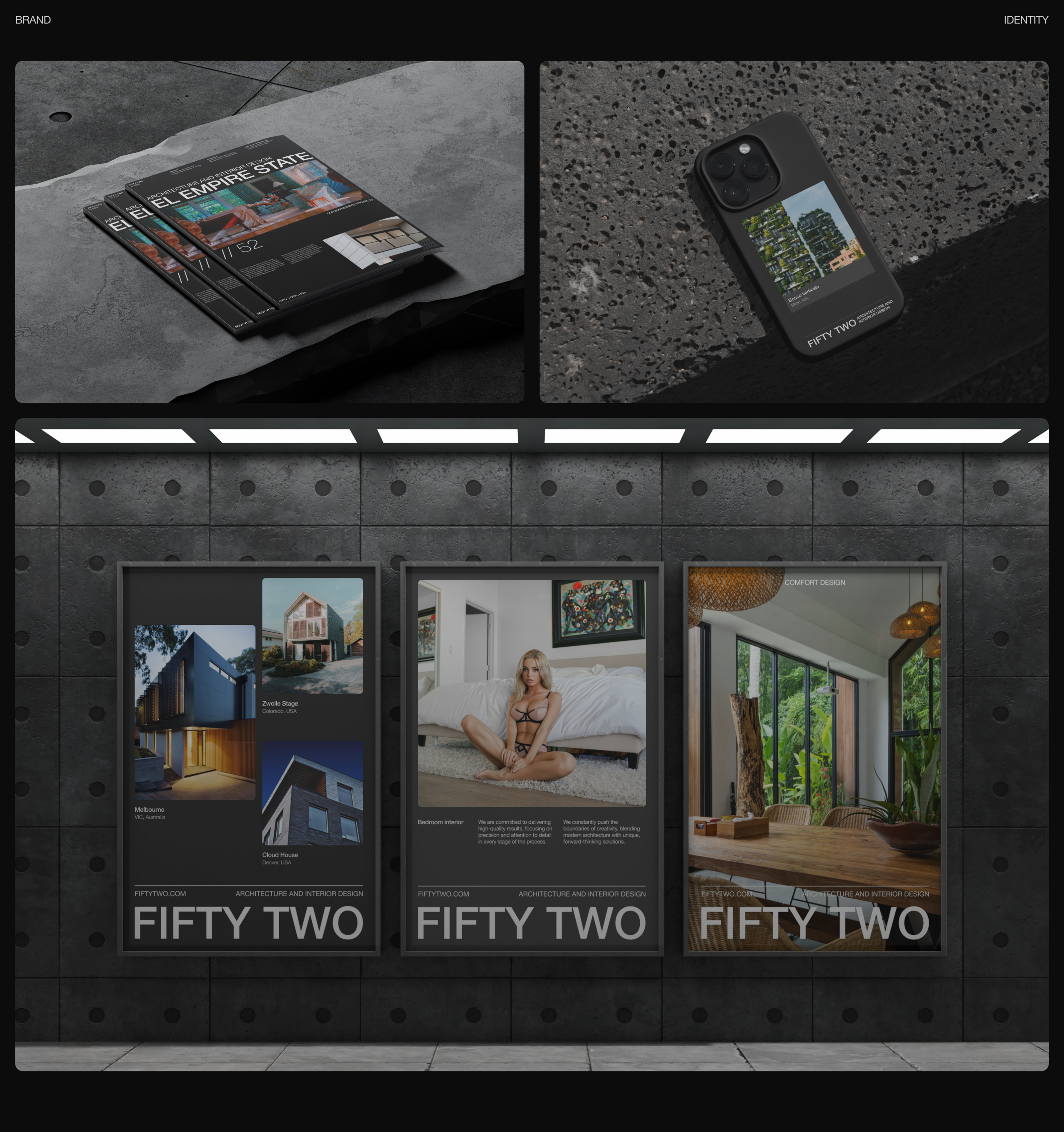 FIFTY TWO | CORPORATE WEBSITE | ARCHITECTURAL BUREAU — Изображение №10 — Интерфейсы, Брендинг на Dprofile