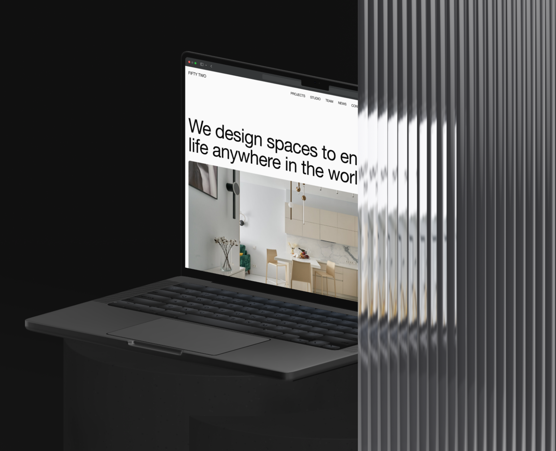 FIFTY TWO | CORPORATE WEBSITE | ARCHITECTURAL BUREAU — Интерфейсы, Брендинг на Dprofile