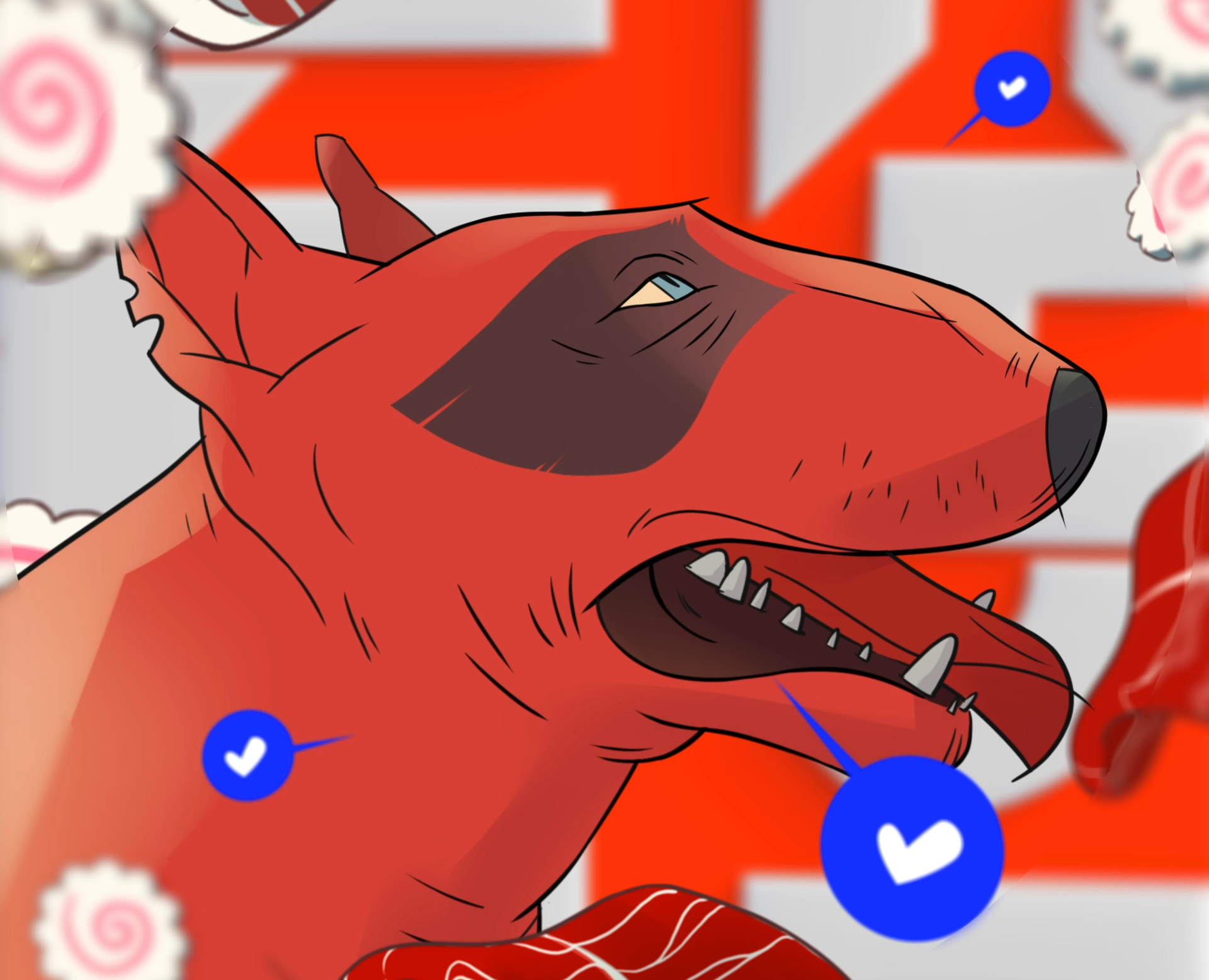 Hungry — Иллюстрация, Анимация на Dprofile