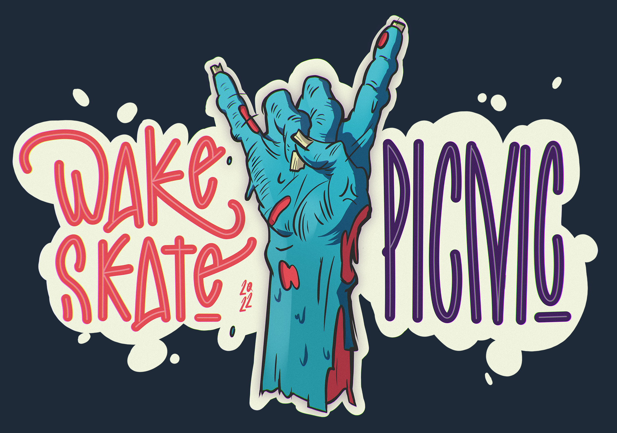 WakeSkate Picnic — Изображение №2 — Иллюстрация на Dprofile