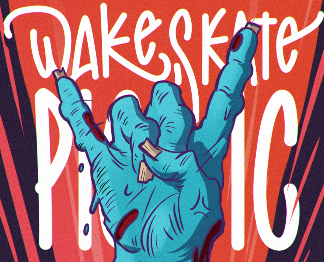 WakeSkate Picnic — Иллюстрация на Dprofile