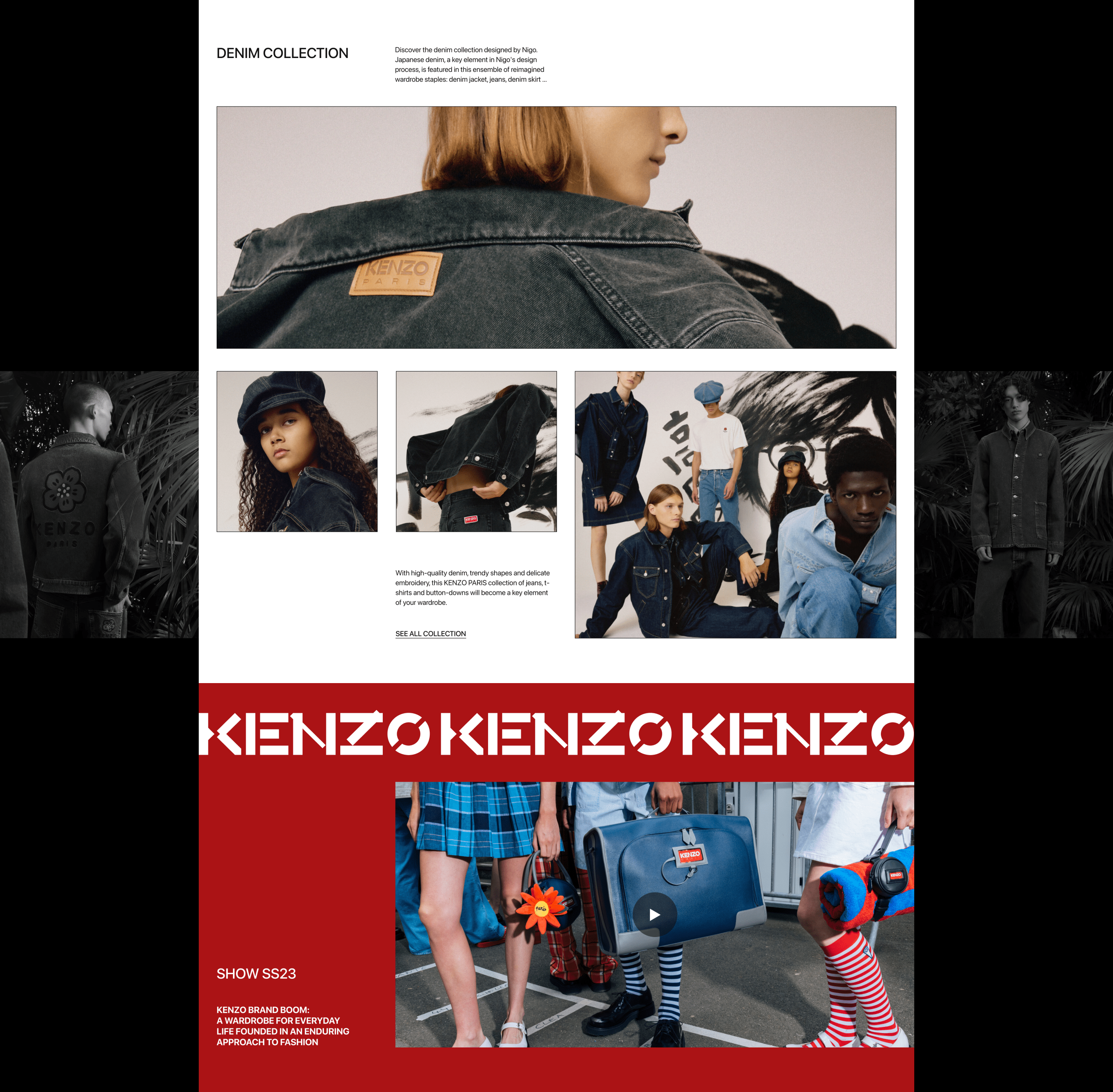 Kenzo E-commerce Redesign Concept — Изображение №5 — Интерфейсы на Dprofile