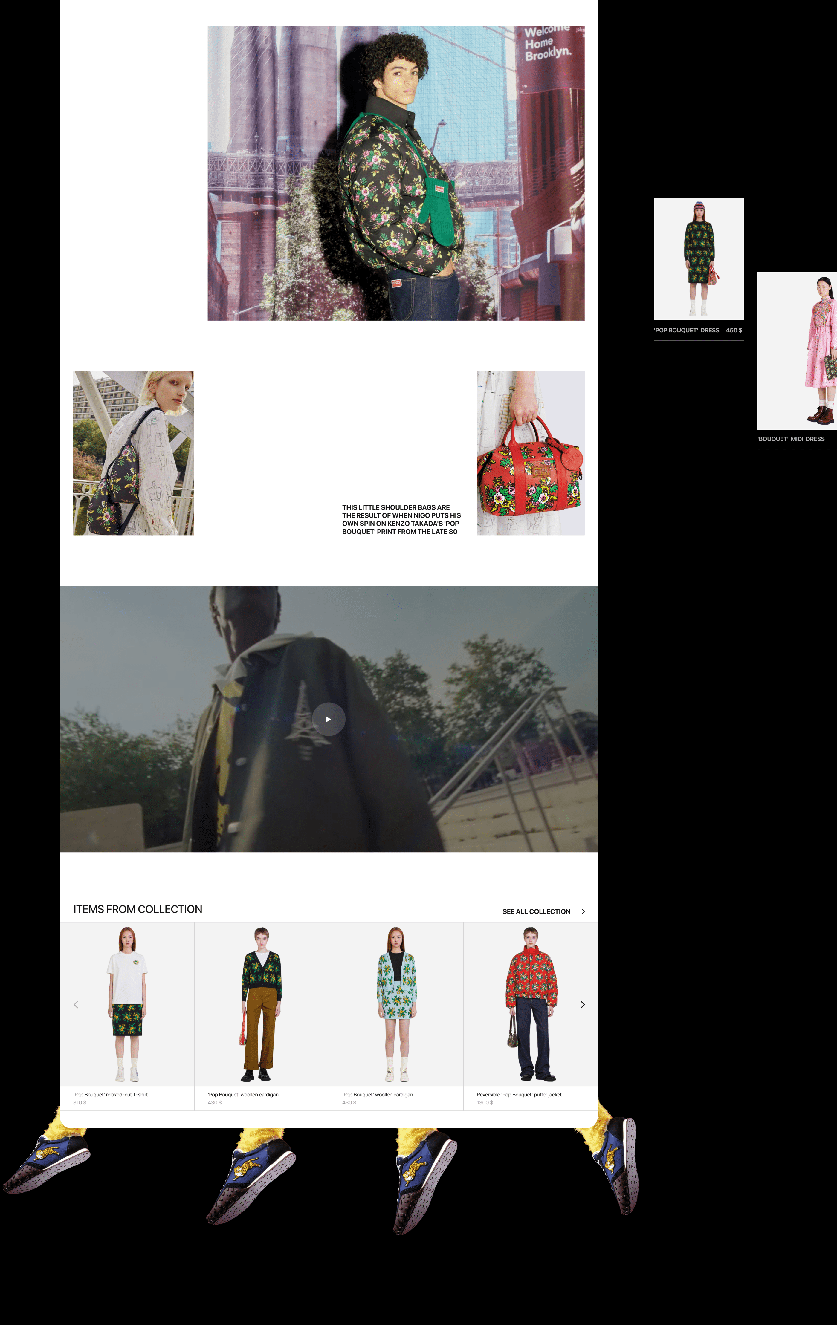 Kenzo E-commerce Redesign Concept — Изображение №15 — Интерфейсы на Dprofile