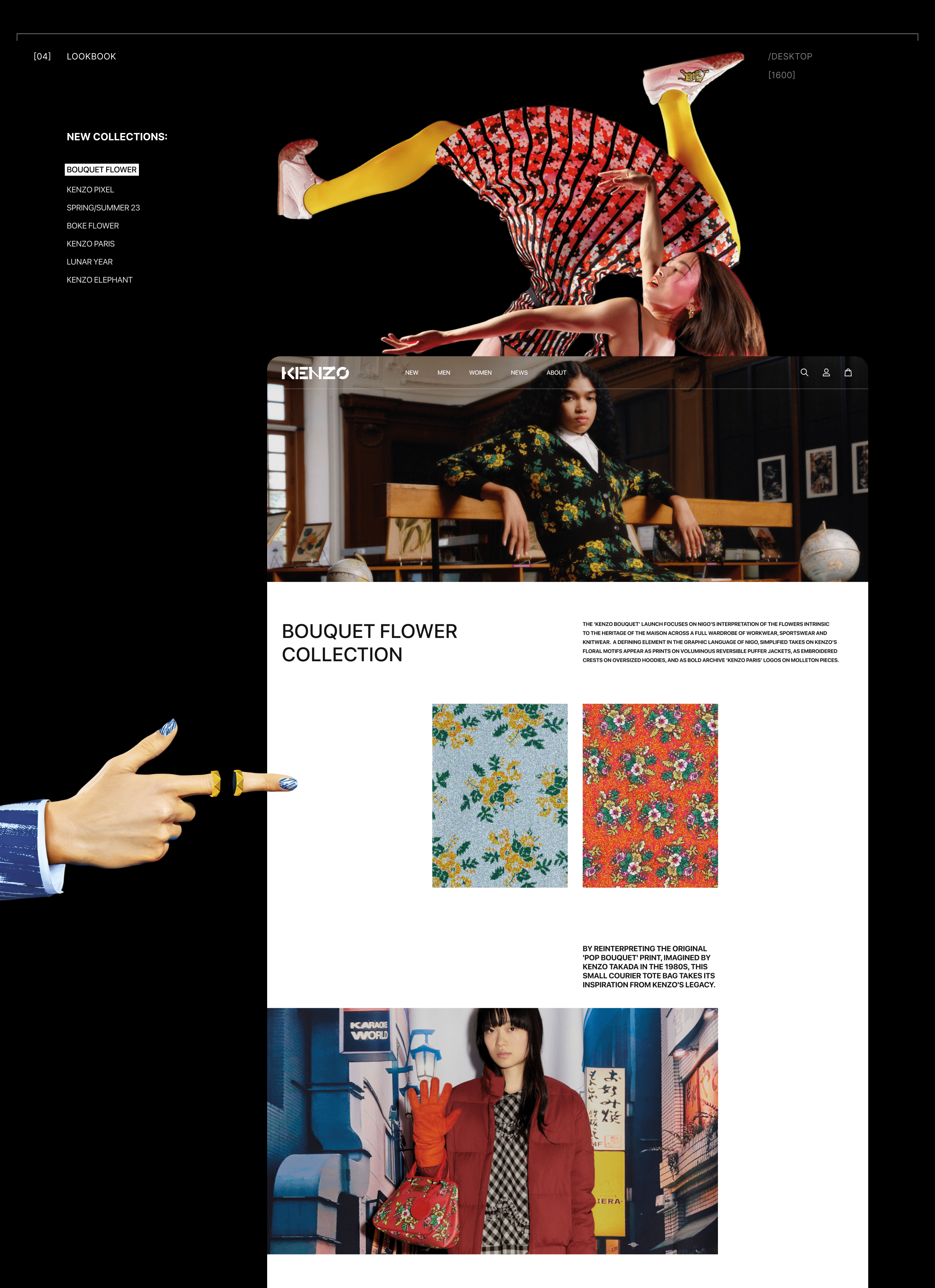 Kenzo E-commerce Redesign Concept — Изображение №13 — Интерфейсы на Dprofile