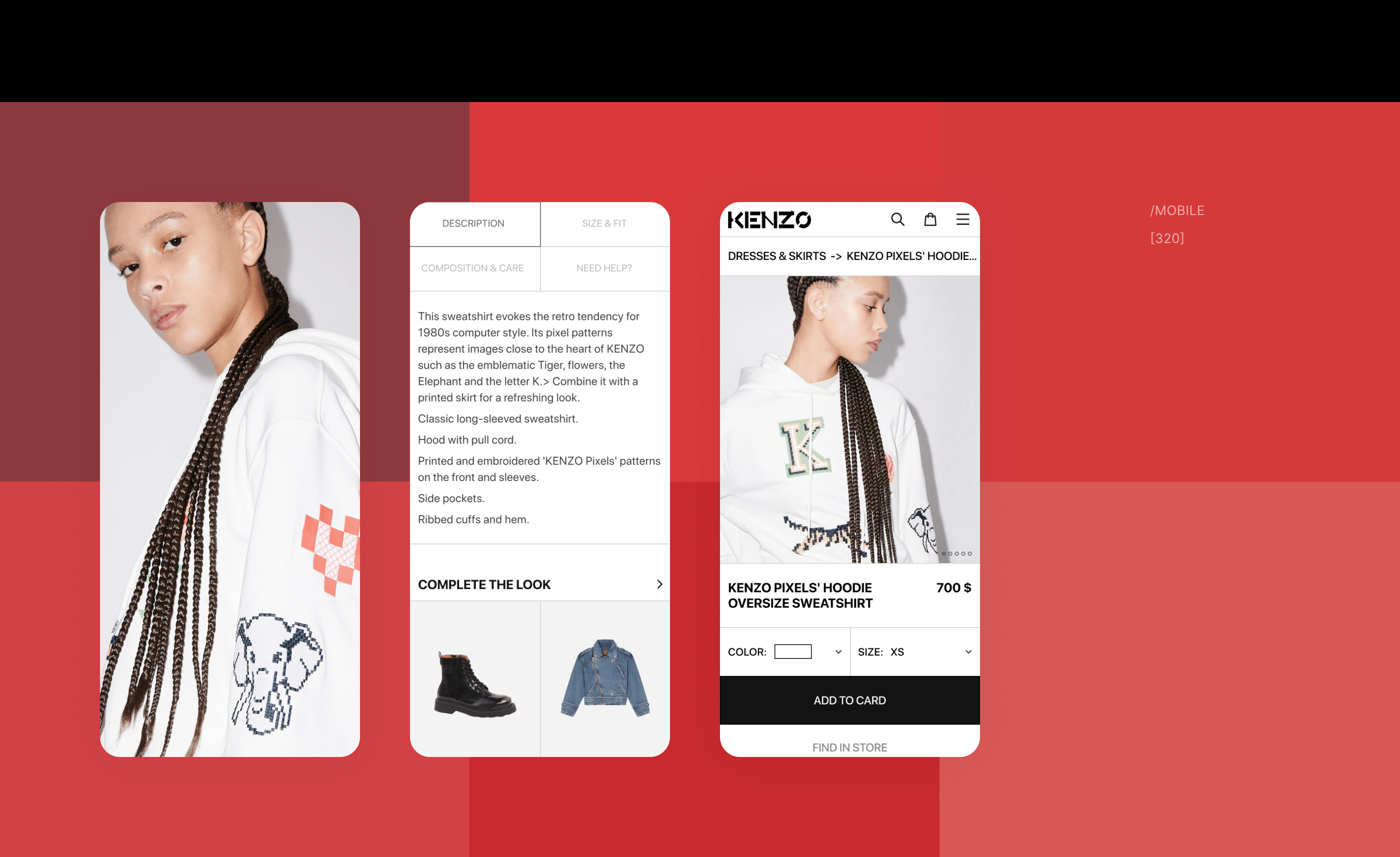 Kenzo E-commerce Redesign Concept — Изображение №11 — Интерфейсы на Dprofile