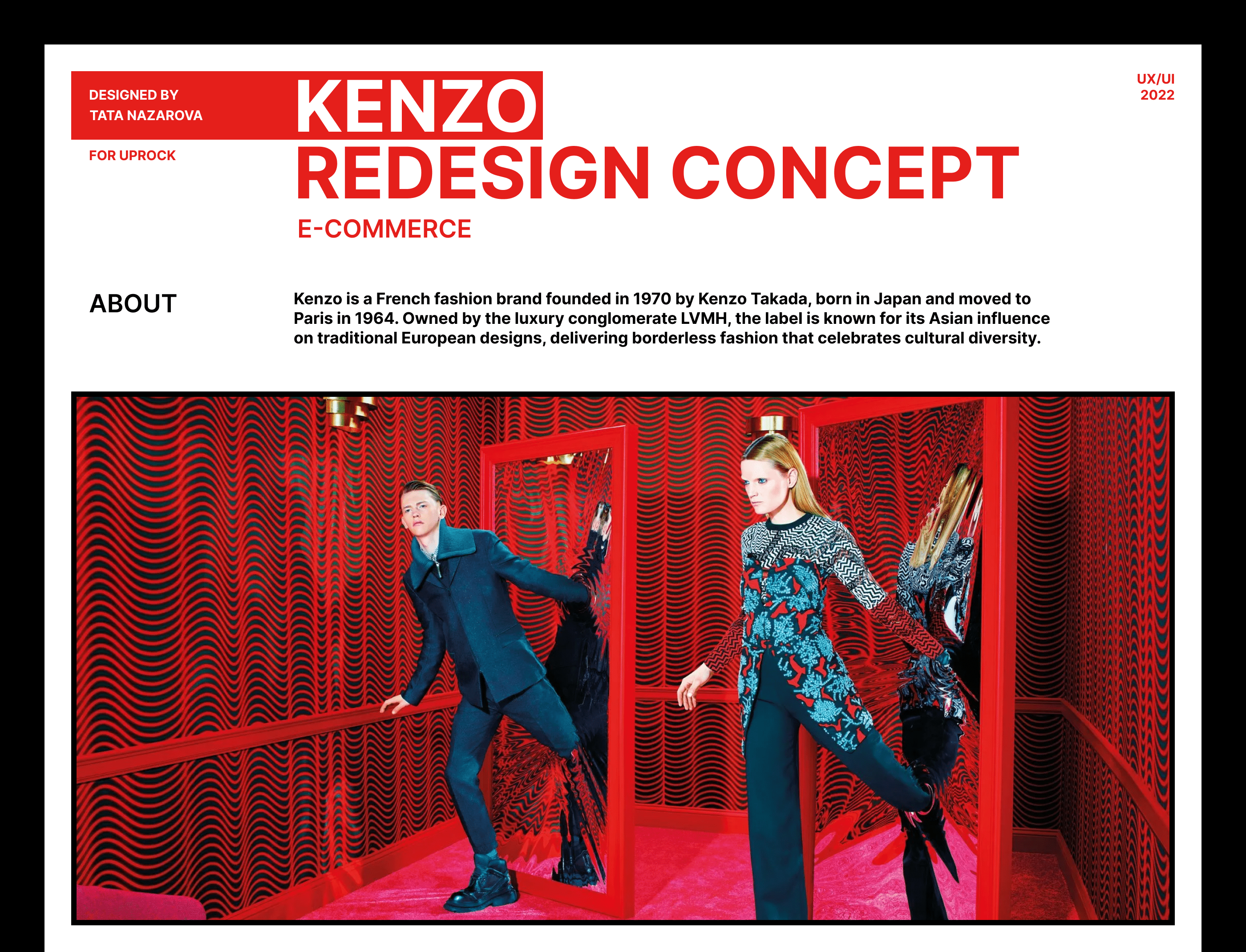 Kenzo E-commerce Redesign Concept — Изображение №1 — Интерфейсы на Dprofile