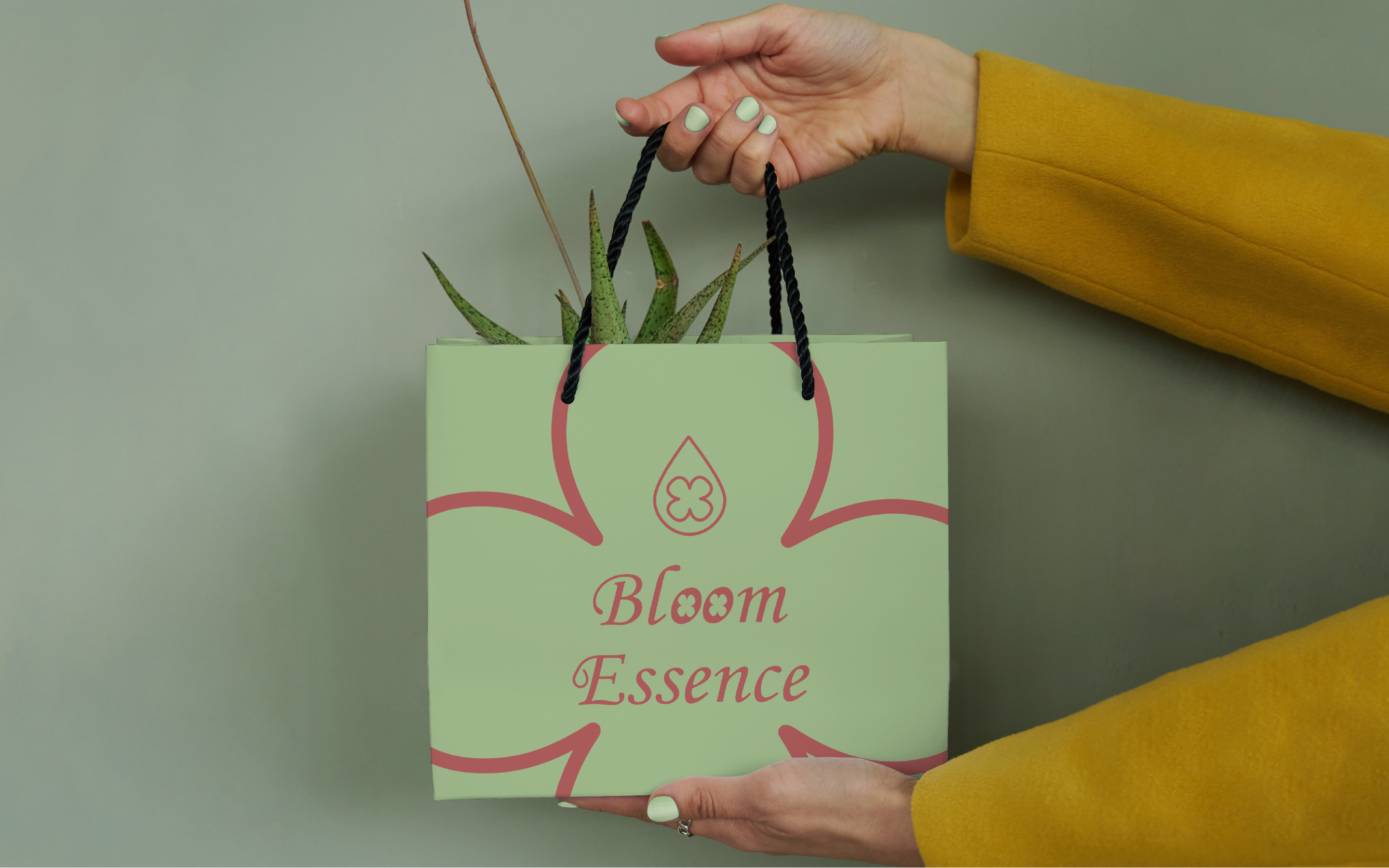 Bloom Essence — фирменный стиль косметического бренда — Изображение №13 — Брендинг, Графика на Dprofile