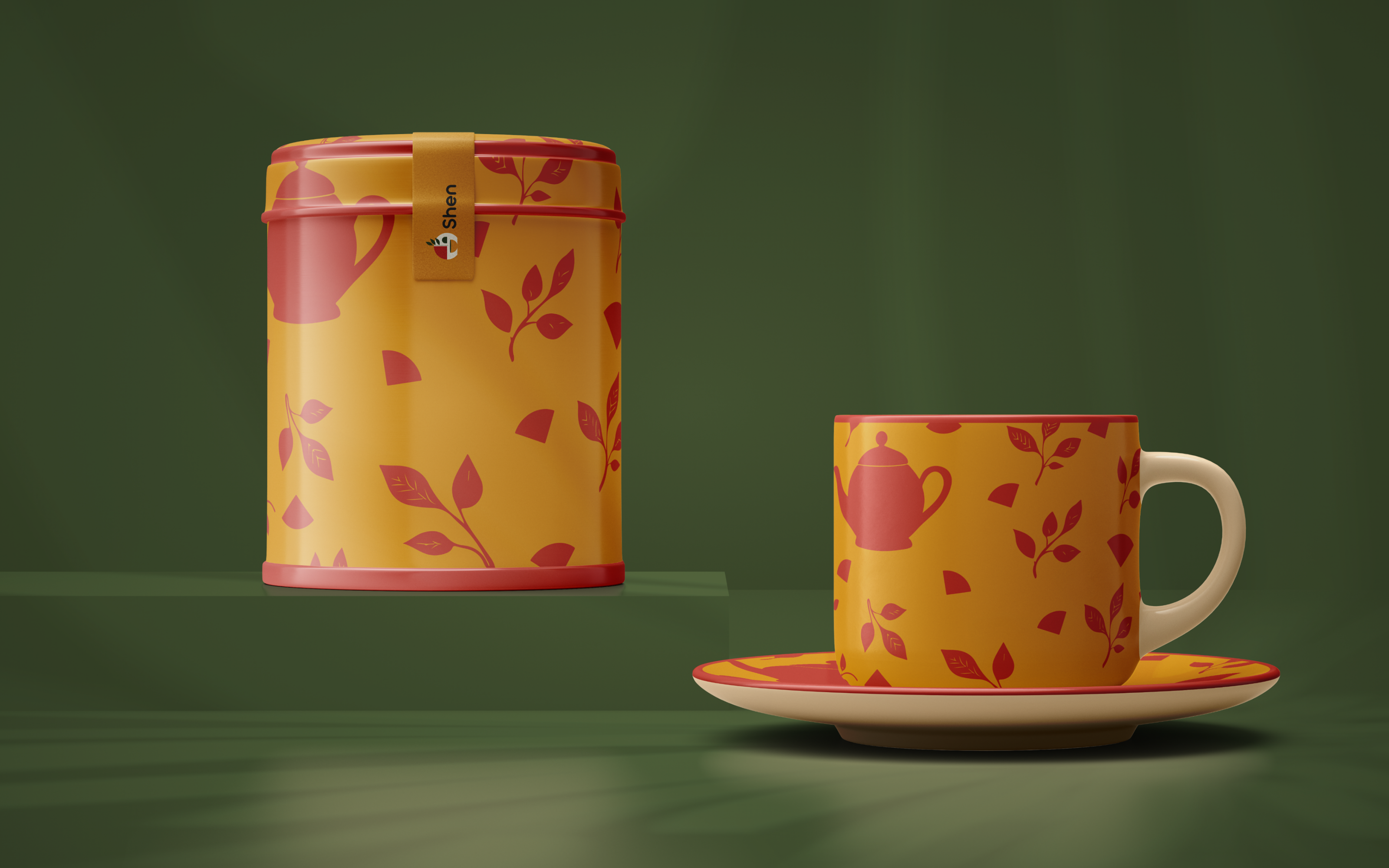 Айдентика для магазина чая Shen — Изображение №7 — Брендинг на Dprofile
