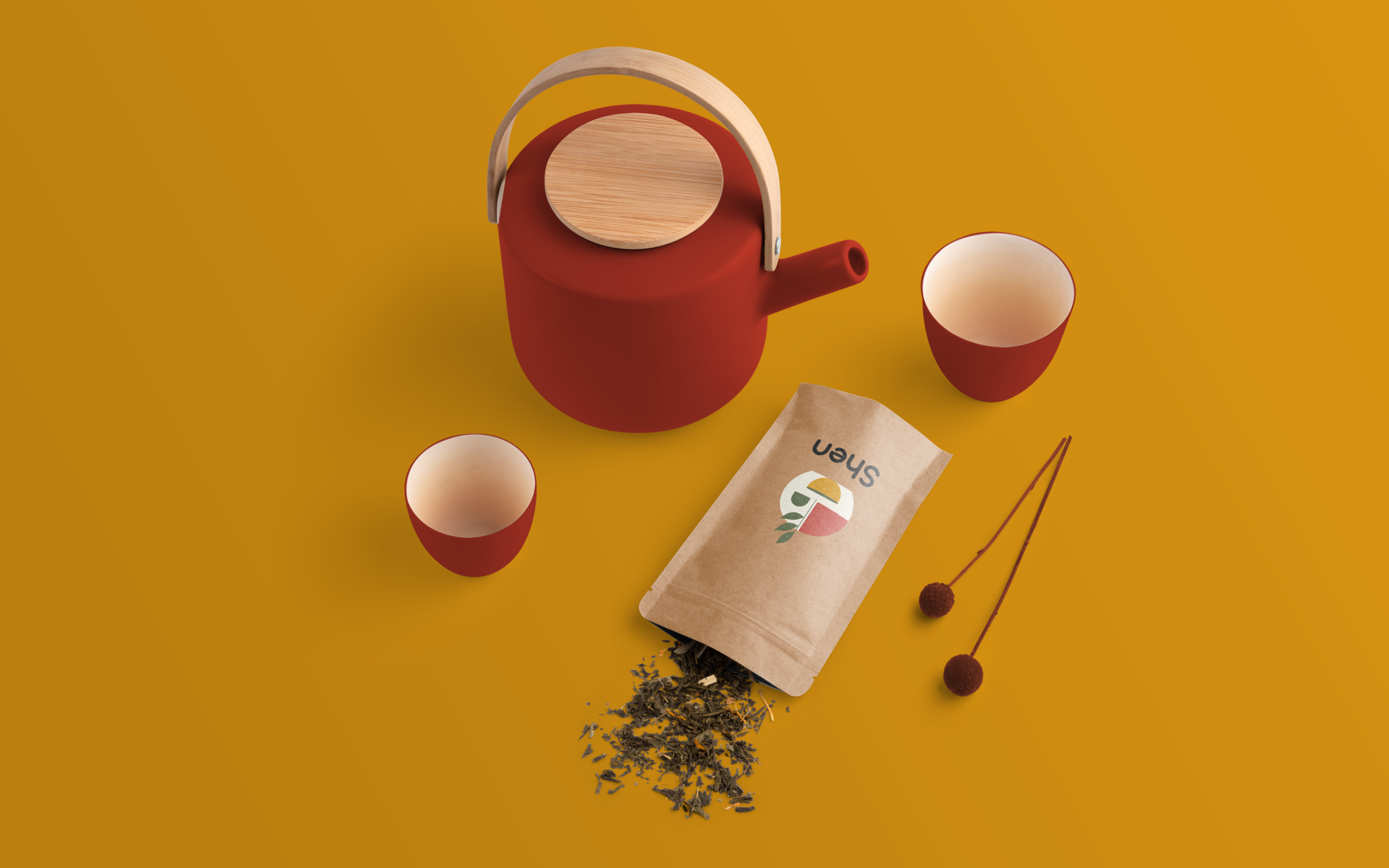 Айдентика для магазина чая Shen — Изображение №10 — Брендинг на Dprofile