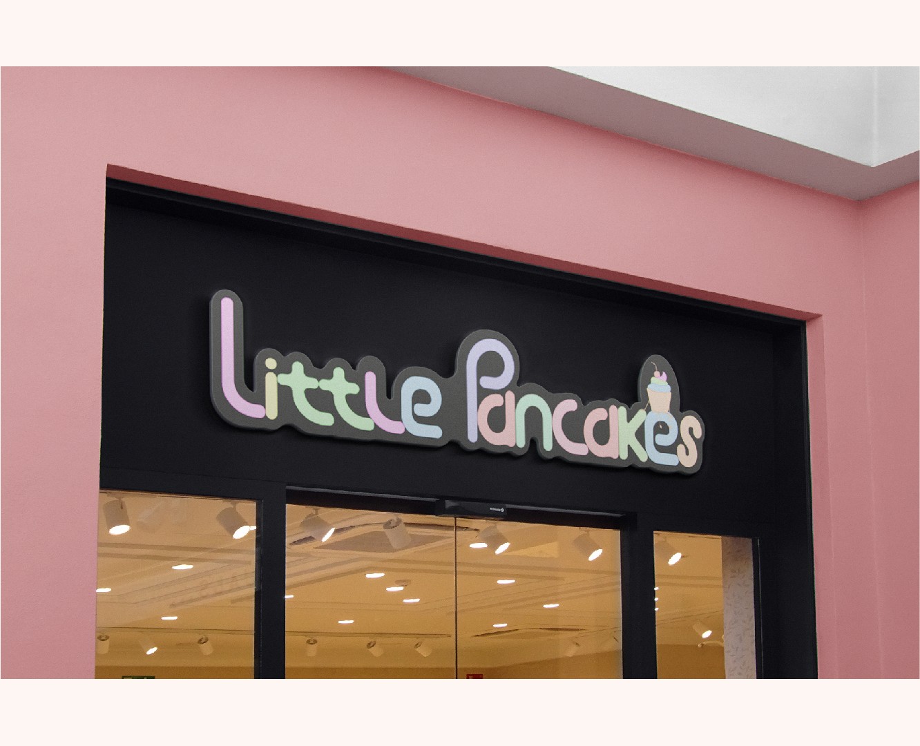 Фирменный стиль кофейни-кондитерской Little Pancakes — Брендинг, Графика на Dprofile
