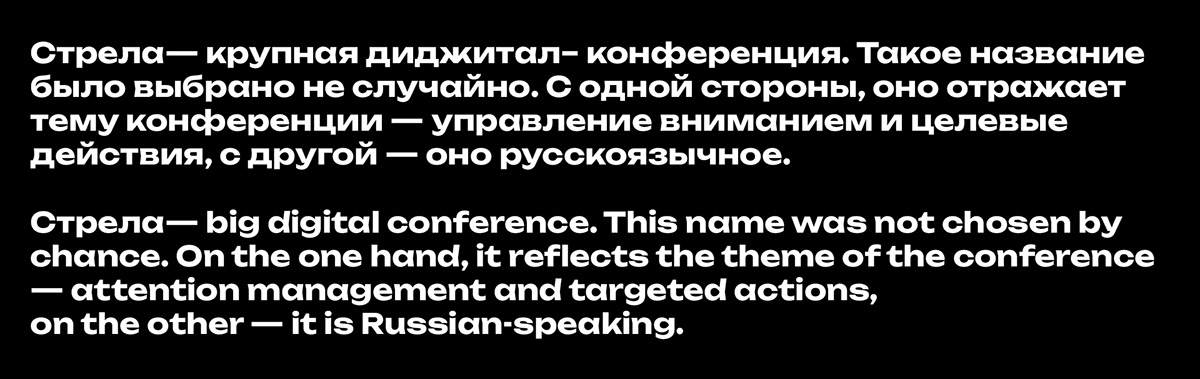 Identity for digital-conference "Стрела" — Изображение №2 — Брендинг, Графика на Dprofile