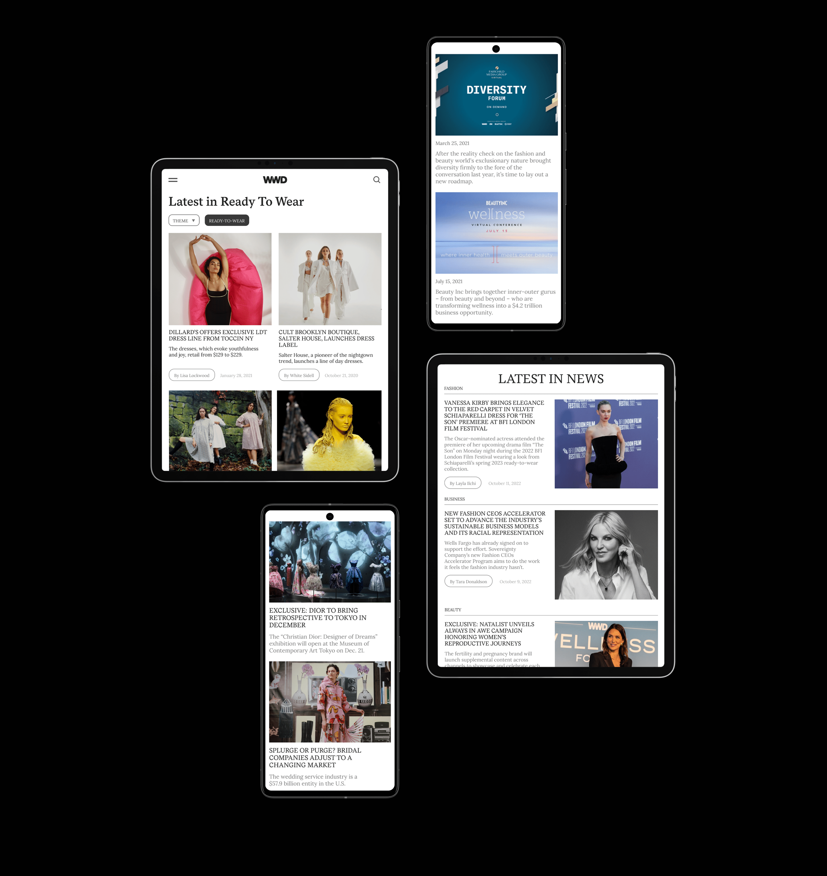 WWD|Новостной сайт — Изображение №2 — Интерфейсы на Dprofile