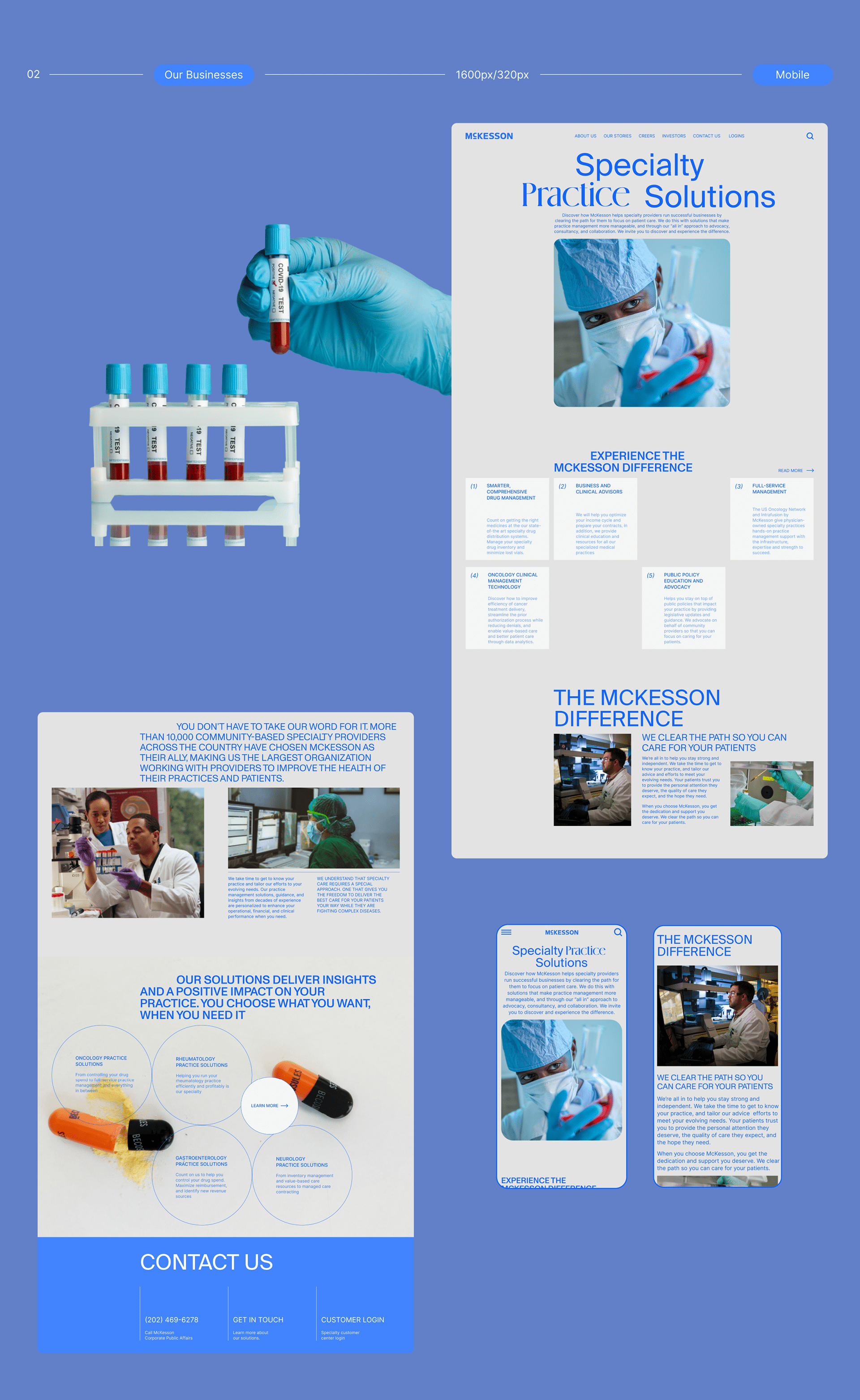 McKesson|Корпоративный сайт — Изображение №4 — Интерфейсы на Dprofile