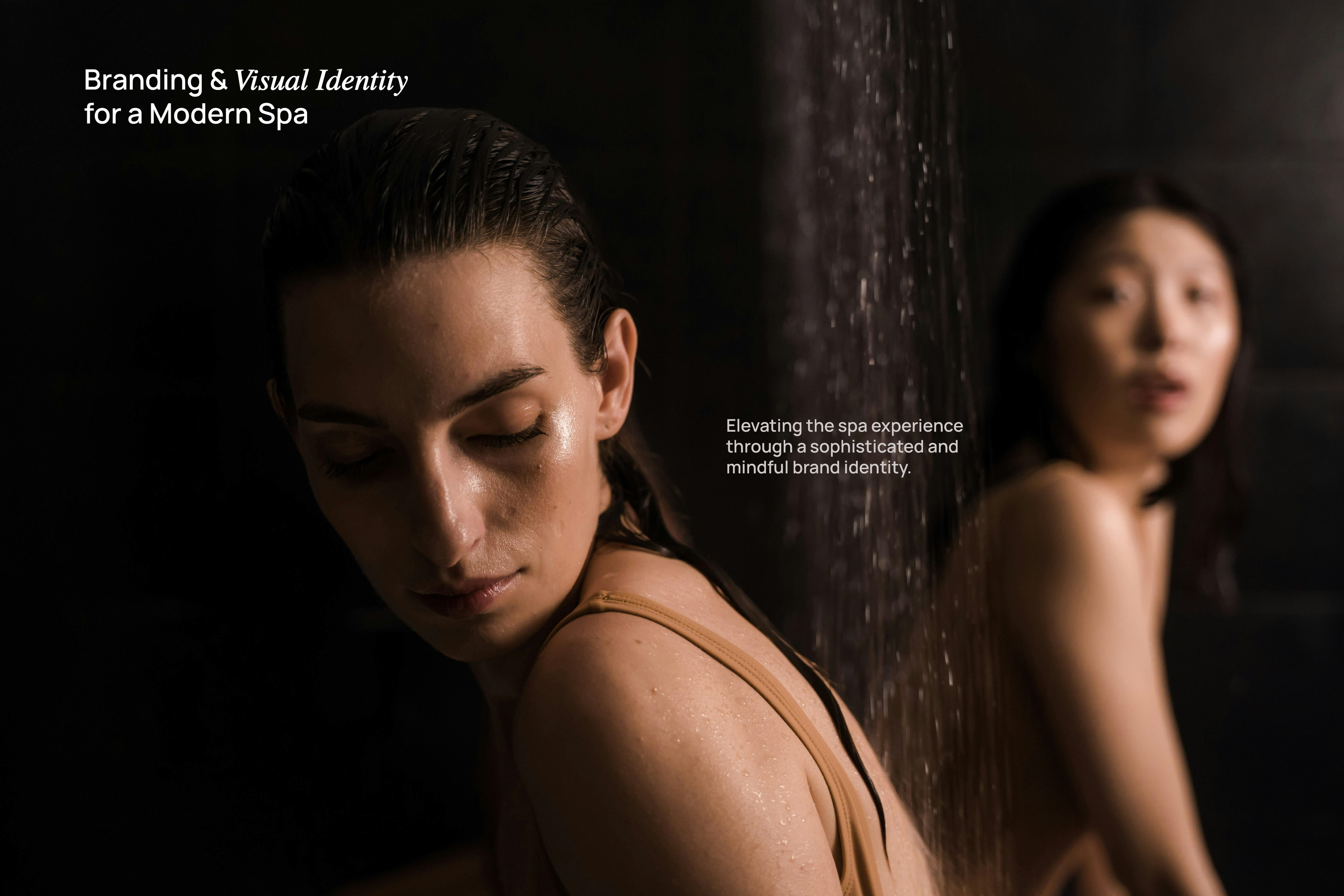 AURA SPA: минималистичный брендинг для внутренней гармонии — Изображение №1 — Брендинг на Dprofile
