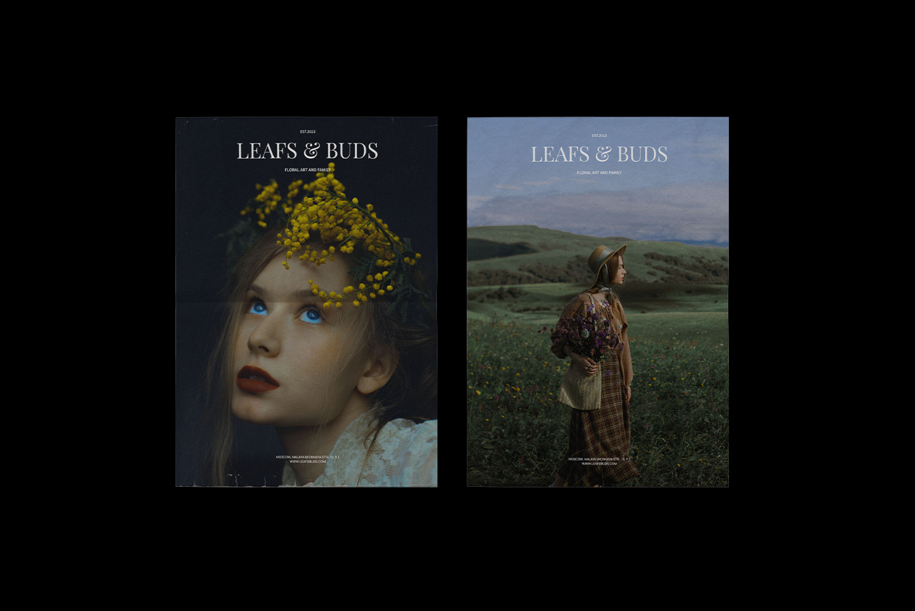 FLOWER STUDIO LEAFT & BUD — Изображение №3 — Брендинг, Анимация на Dprofile