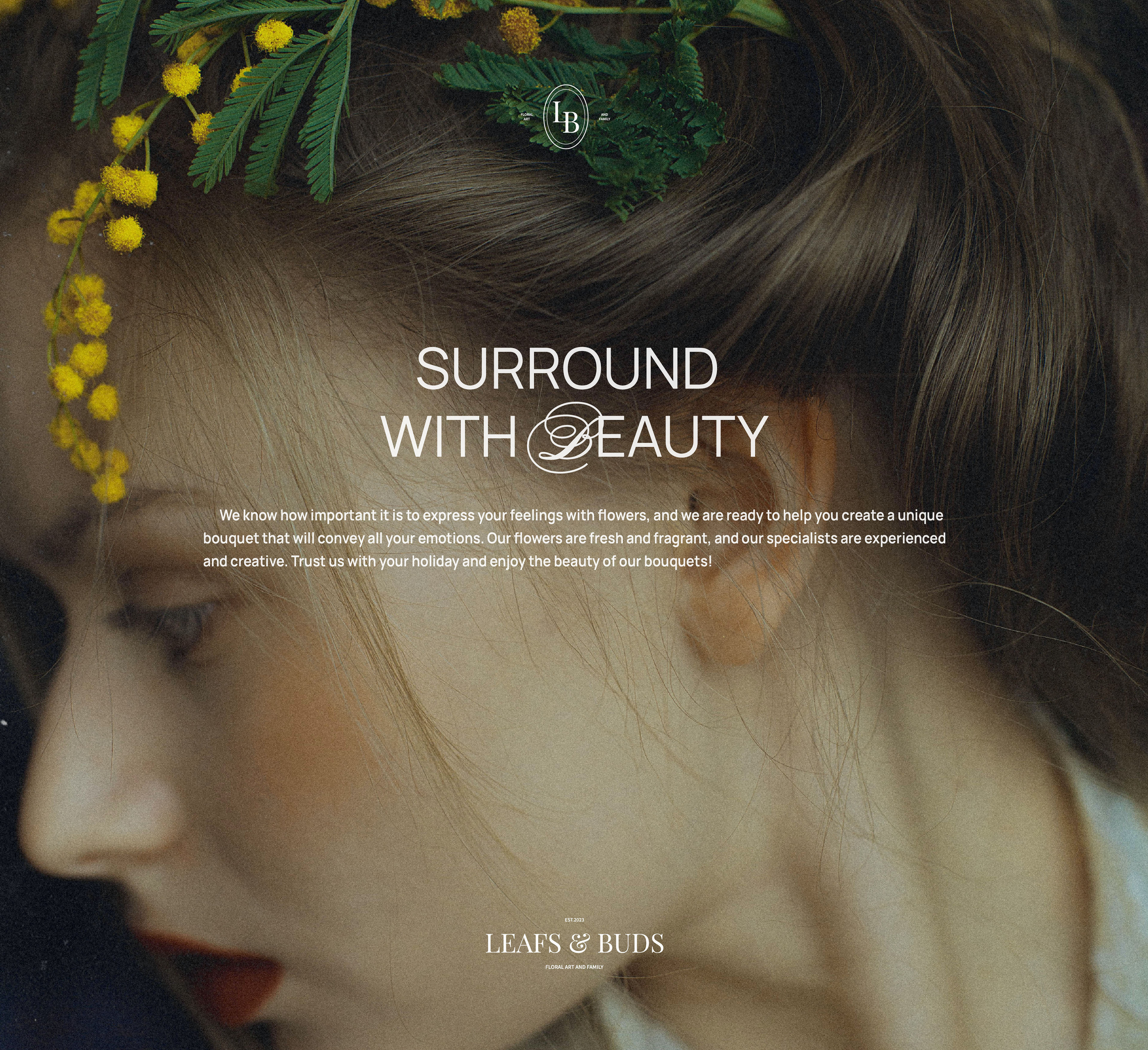 FLOWER STUDIO LEAFT & BUD — Изображение №5 — Брендинг, Анимация на Dprofile