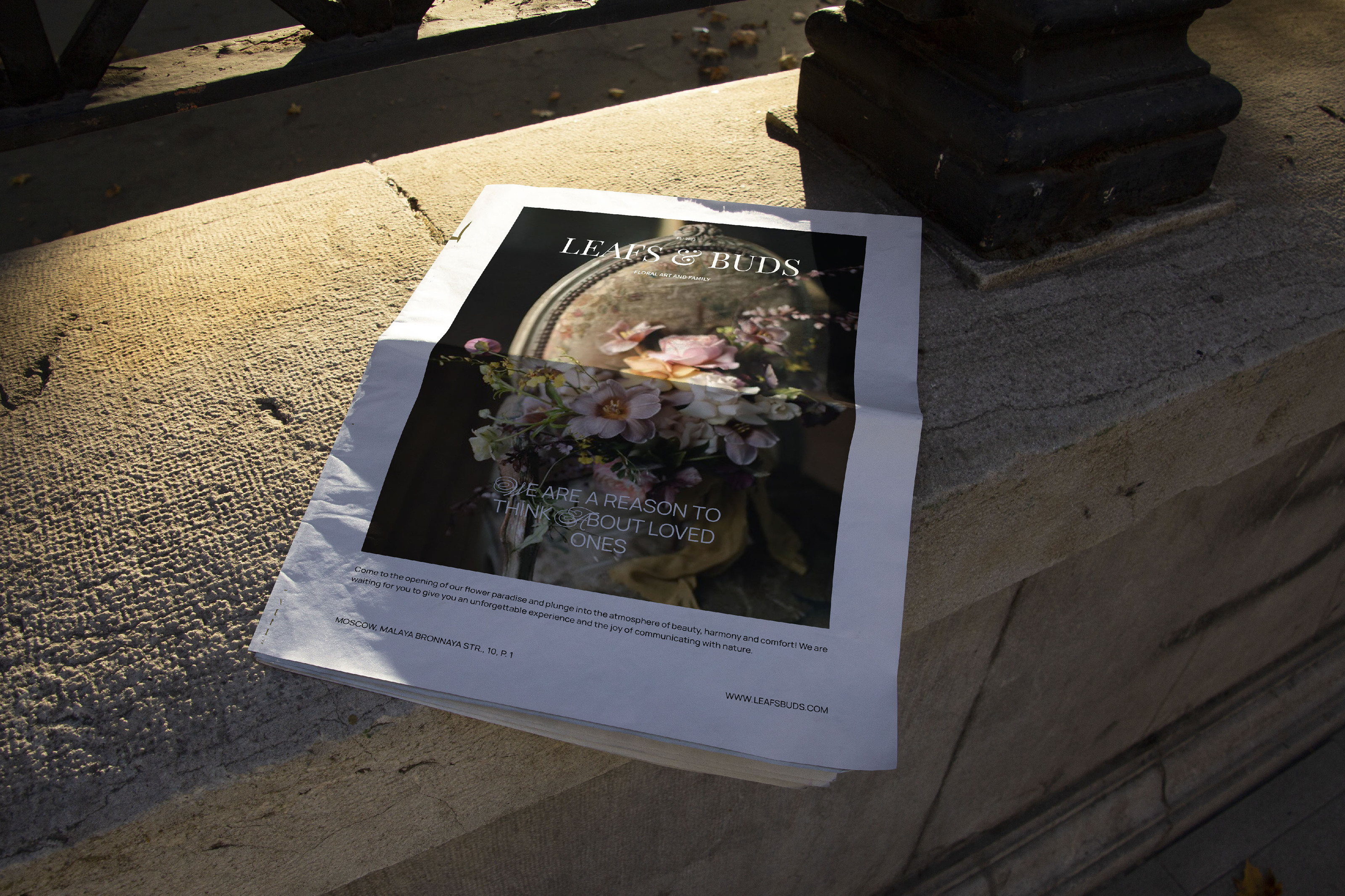 FLOWER STUDIO LEAFT & BUD — Изображение №13 — Брендинг, Анимация на Dprofile