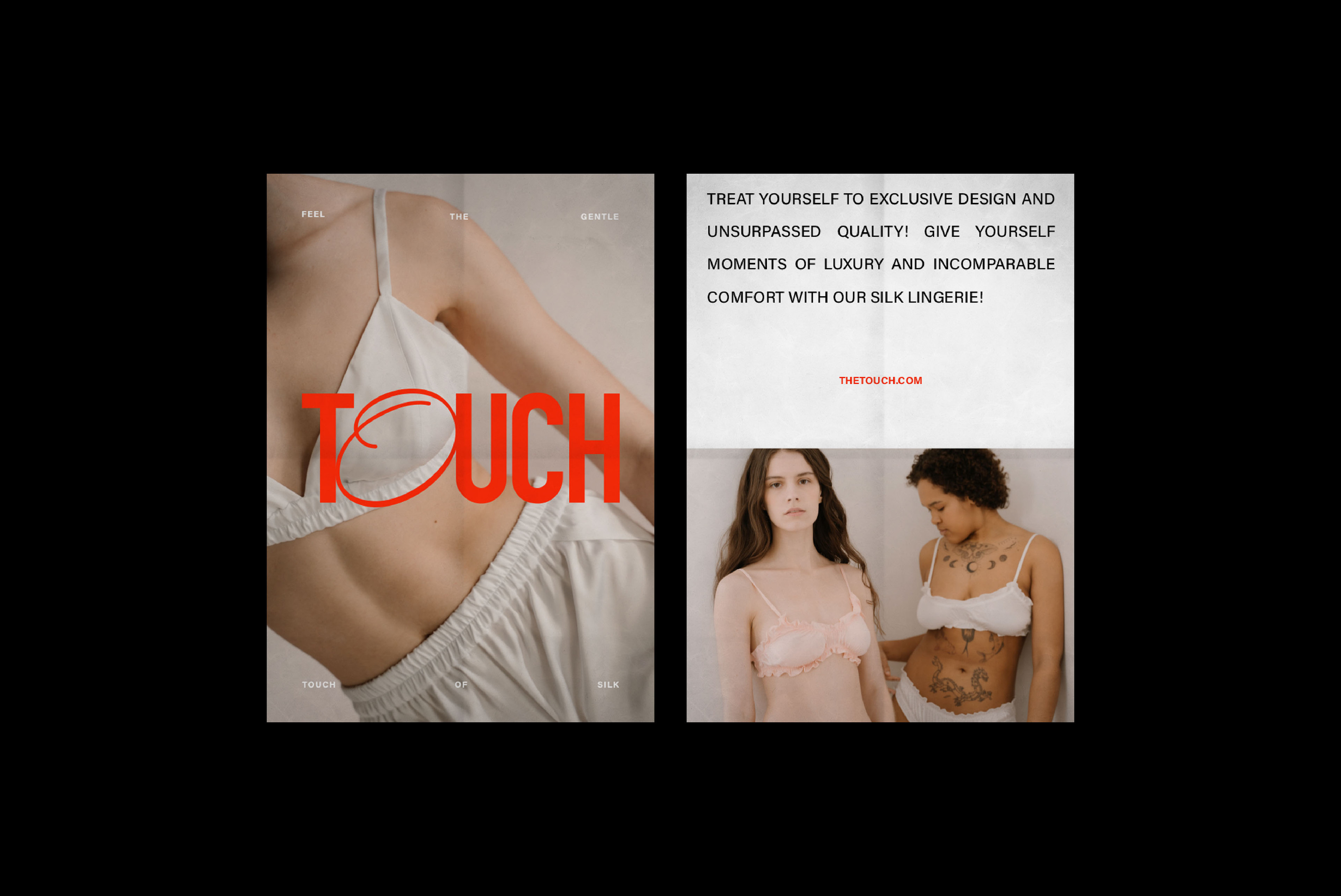 TOUCH. SILK LINGERIC BRAND — Изображение №6 — Брендинг на Dprofile