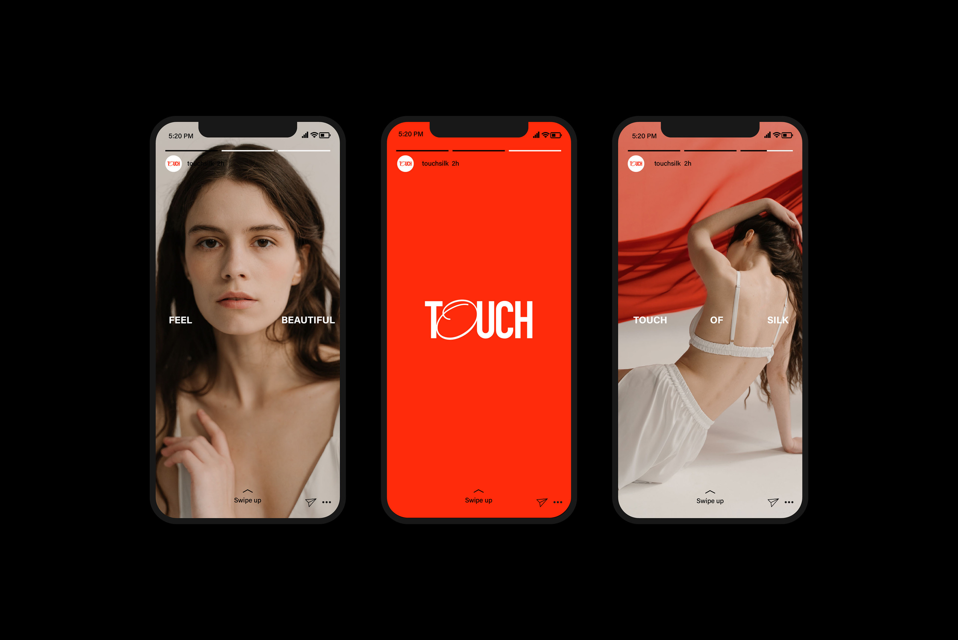 TOUCH. SILK LINGERIC BRAND — Изображение №8 — Брендинг на Dprofile