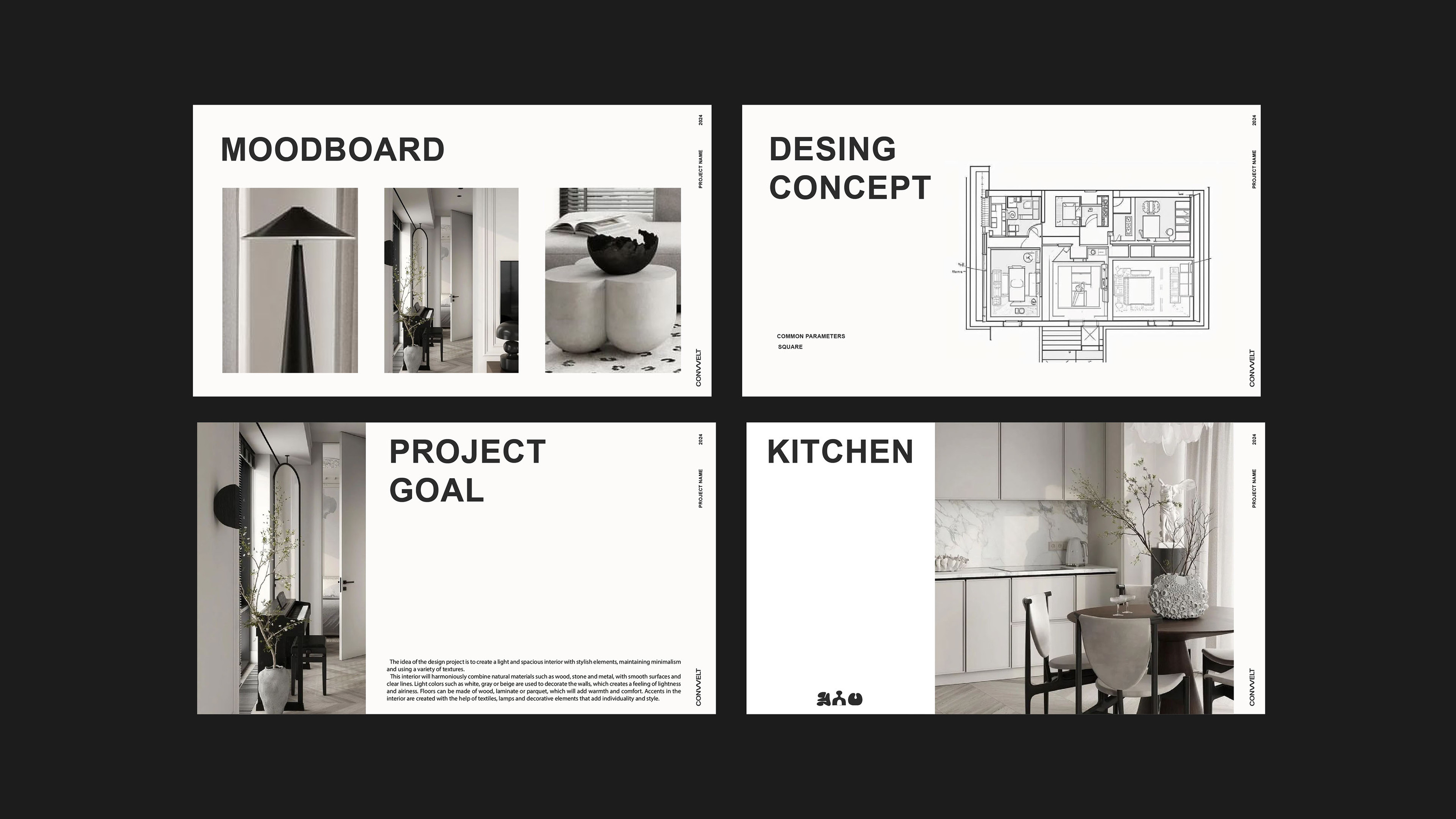 CONWELT INTERIOR DESIGN | VISUAL IDENTITY — Изображение №8 — Брендинг, Графика на Dprofile