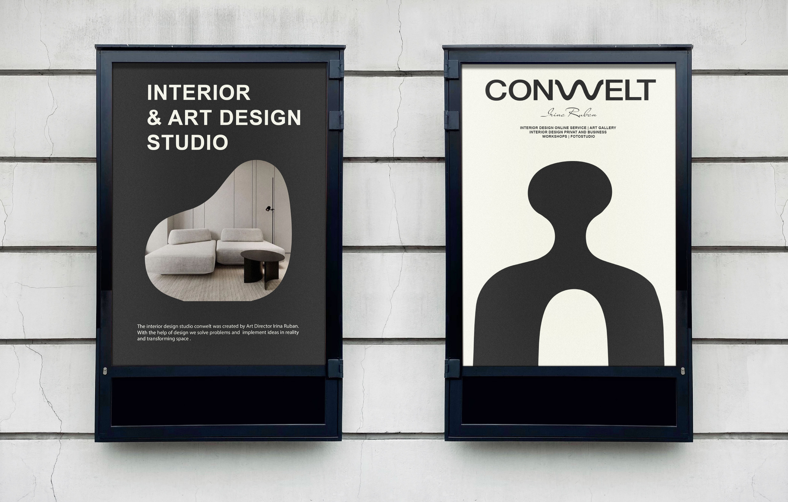 CONWELT INTERIOR DESIGN | VISUAL IDENTITY — Изображение №6 — Брендинг, Графика на Dprofile