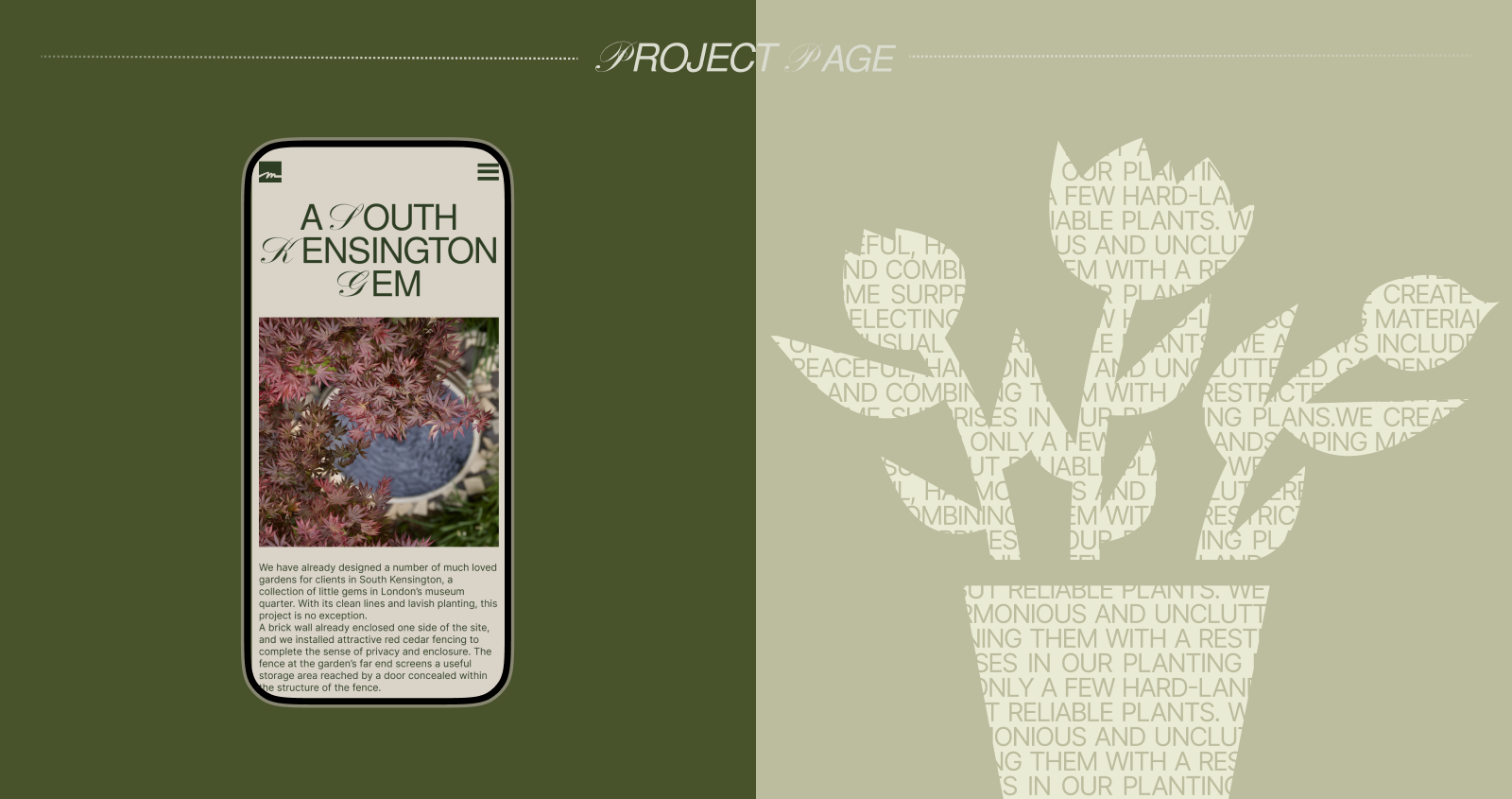 Landscape Architecture SM | Corporate Website redesign — Изображение №9 — Интерфейсы на Dprofile