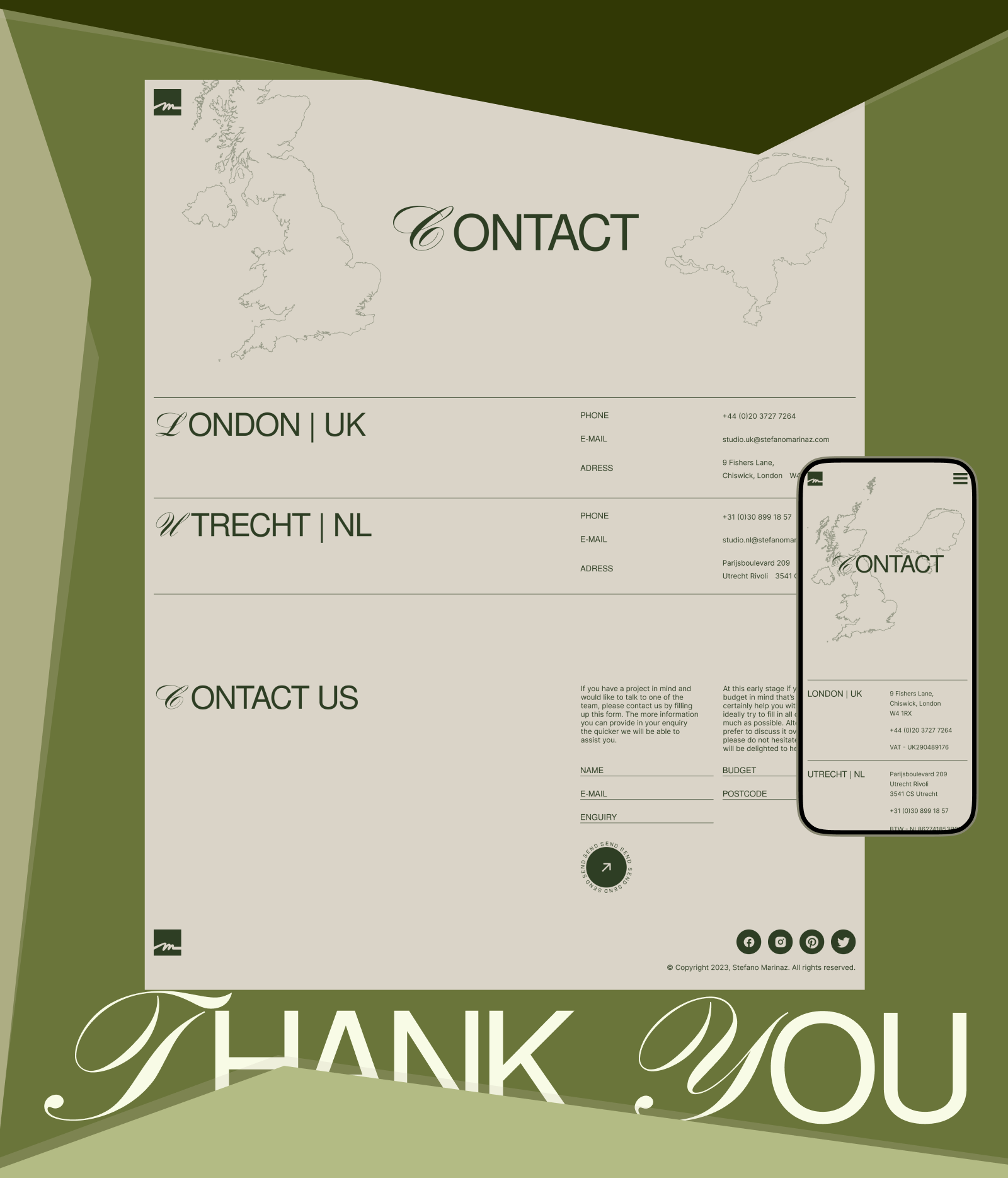 Landscape Architecture SM | Corporate Website redesign — Изображение №13 — Интерфейсы на Dprofile