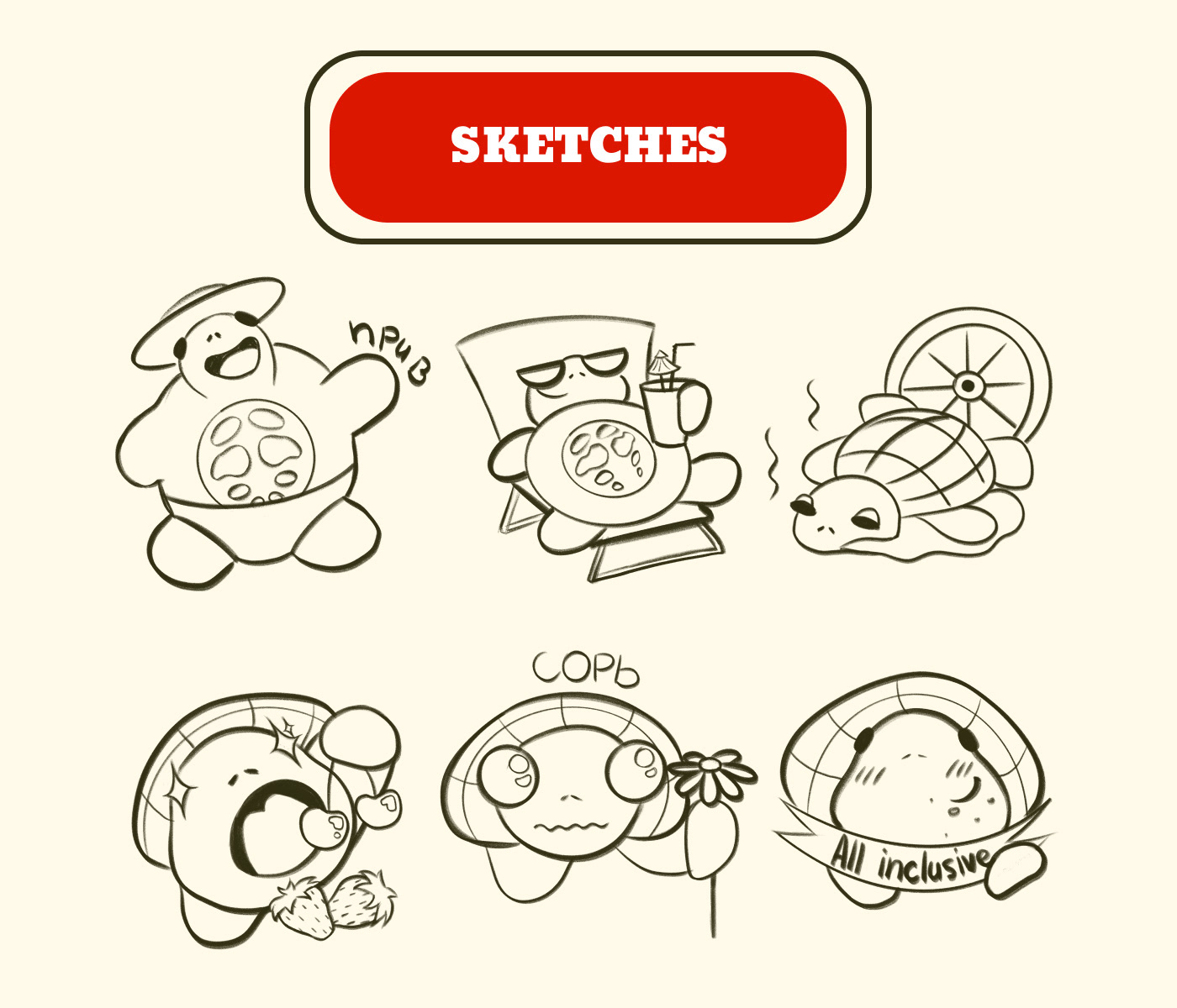 TELEGRAM STICKERS — Изображение №3 — Иллюстрация на Dprofile