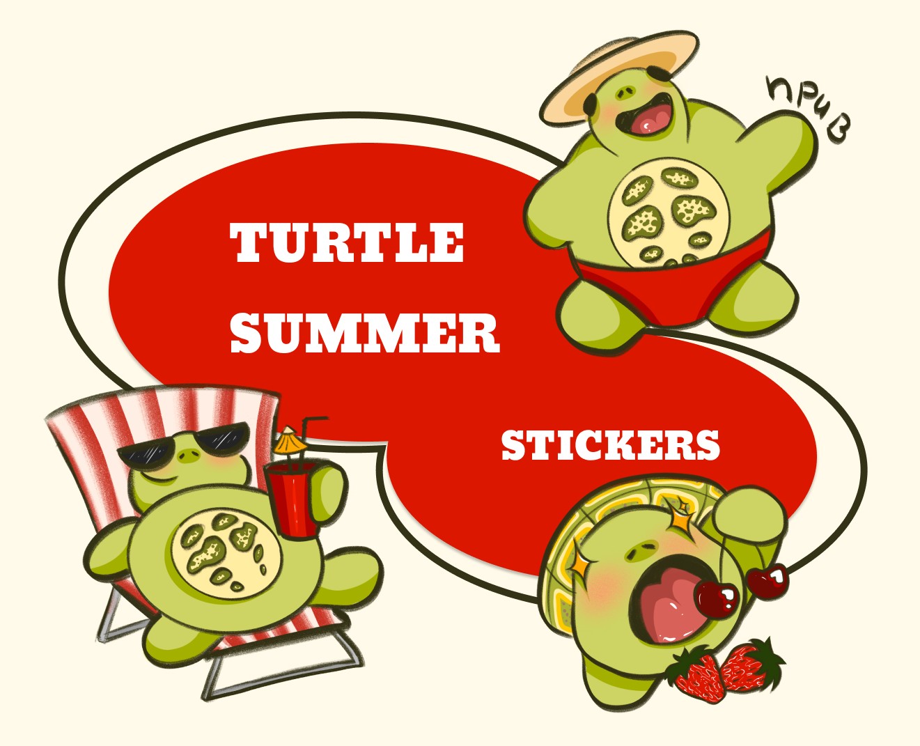 TELEGRAM STICKERS — Иллюстрация на Dprofile