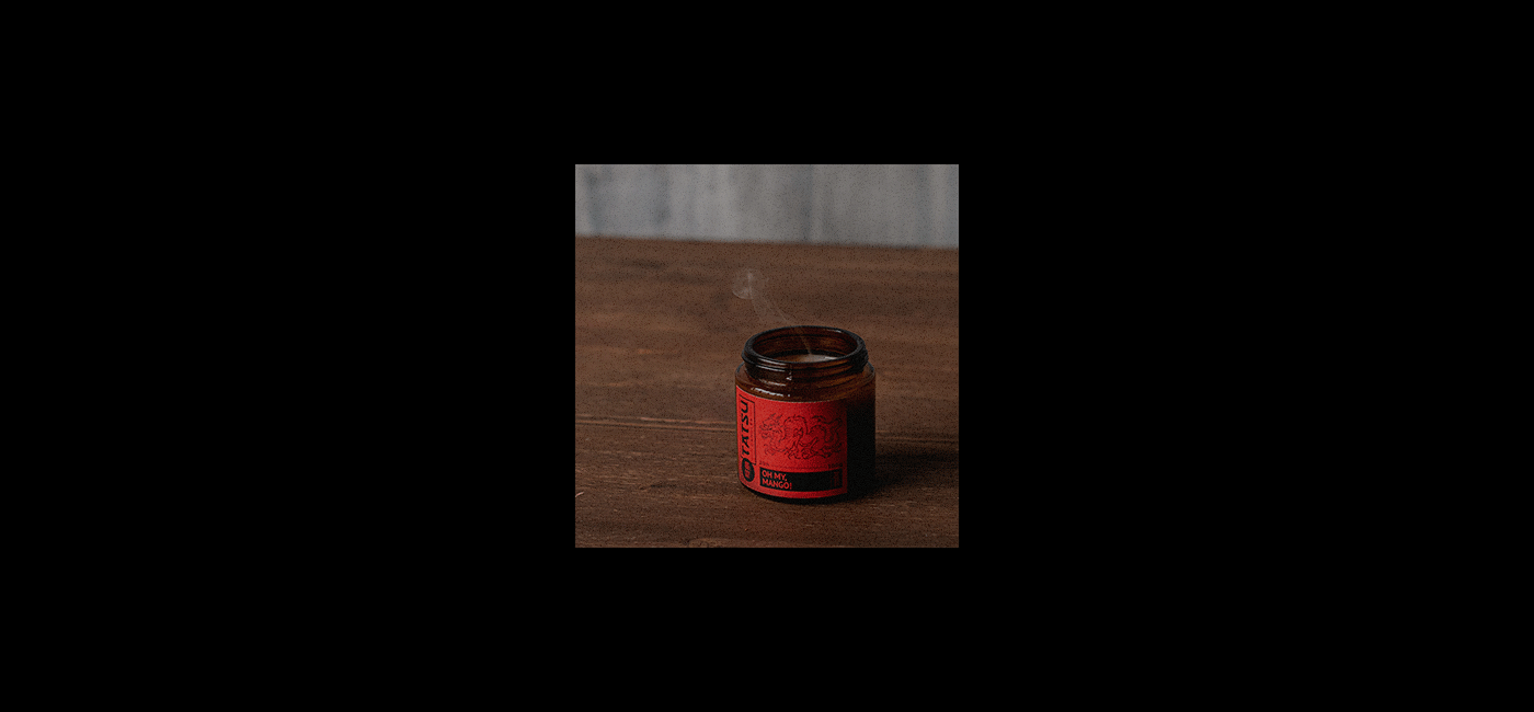 TATSU Candles / айдентика для бренда свечей — Изображение №4 — Брендинг, Графика на Dprofile