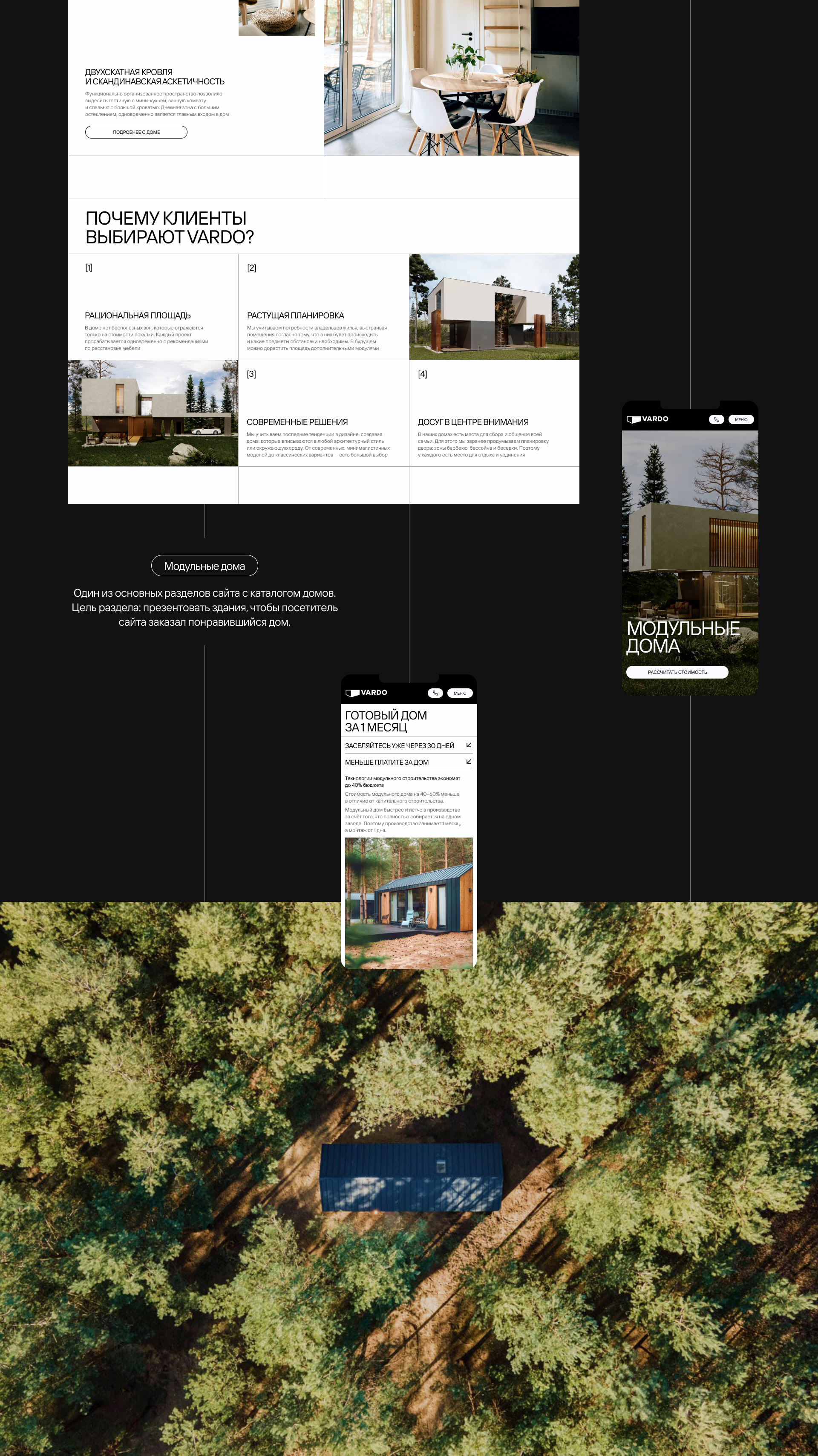 Сайт | Tilda | Модульные здания | Vardo Modular — Изображение №11 — Интерфейсы на Dprofile