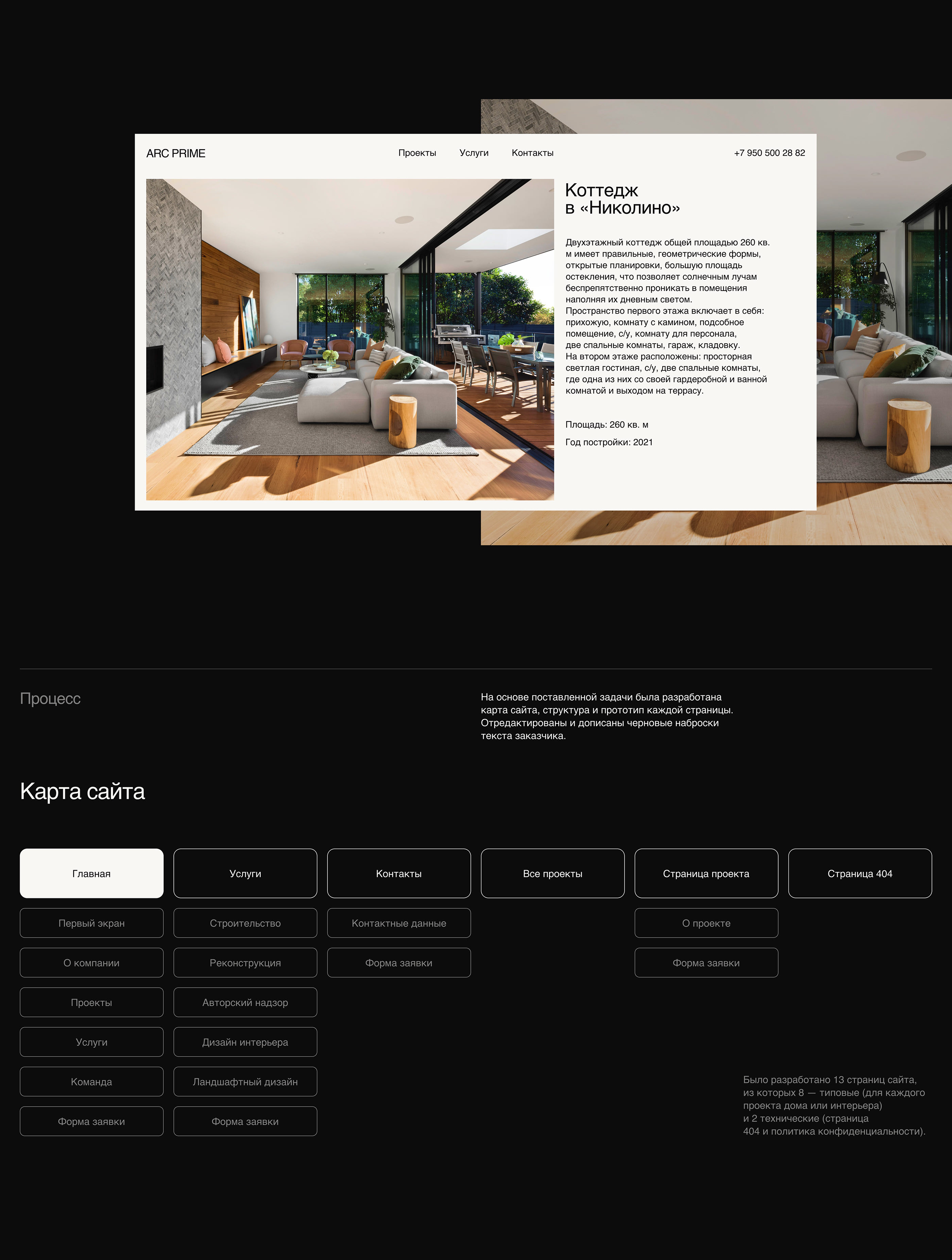 Сайт для архитектурной компании/architecture company — Изображение №7 — Интерфейсы на Dprofile