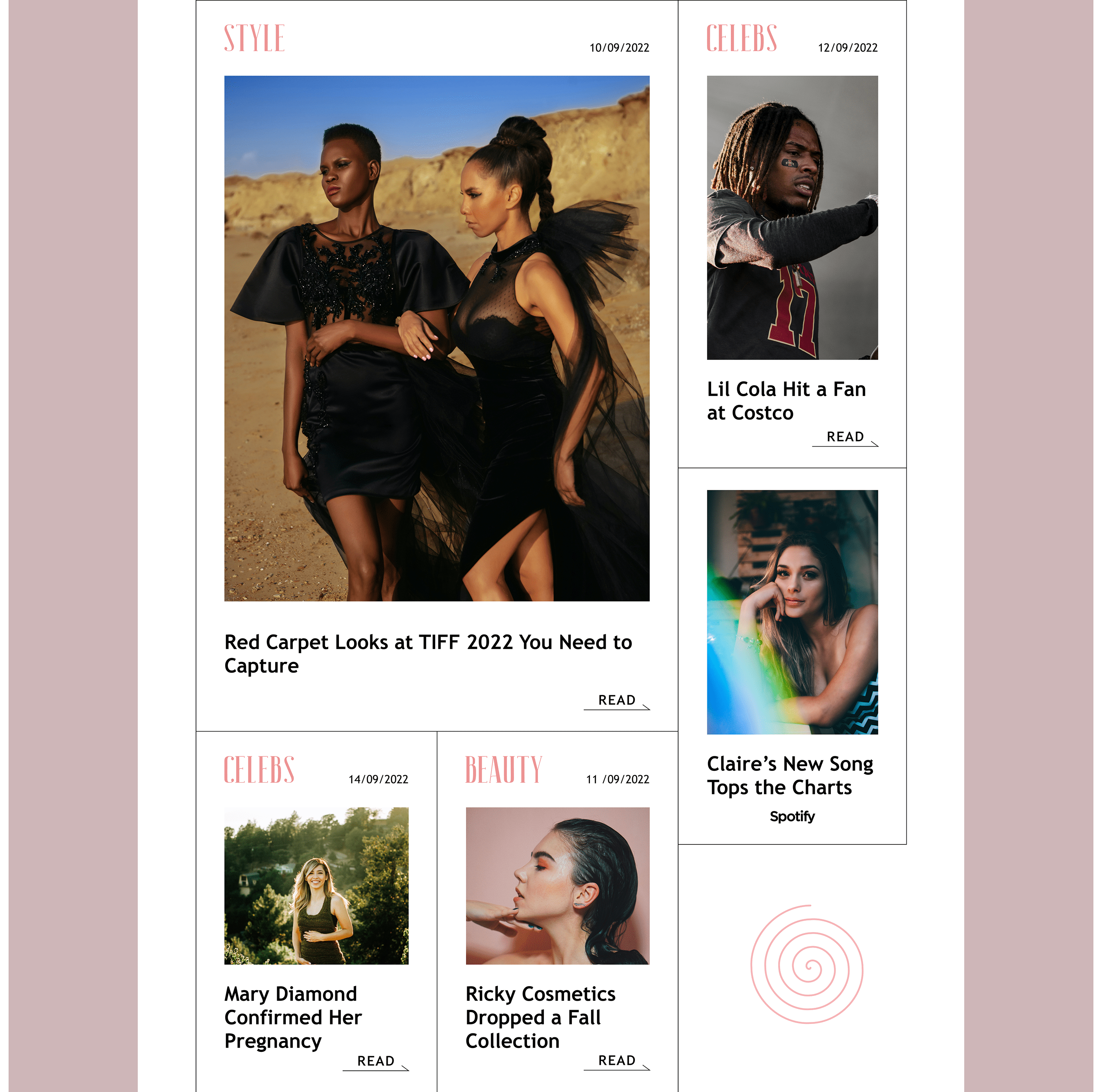 MB — Fashion Inspiration Source — Изображение №4 — Интерфейсы на Dprofile