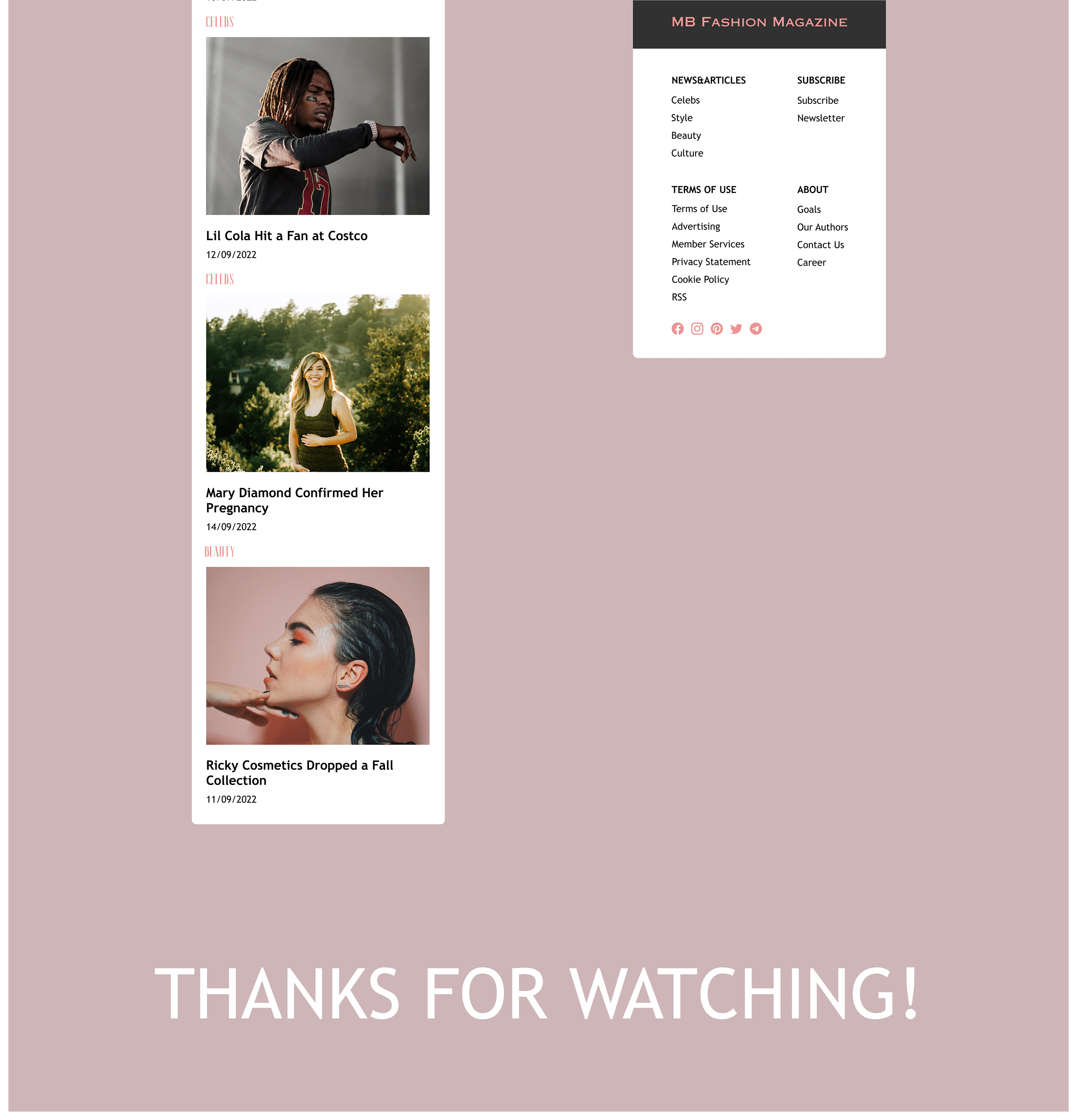 MB — Fashion Inspiration Source — Изображение №10 — Интерфейсы на Dprofile