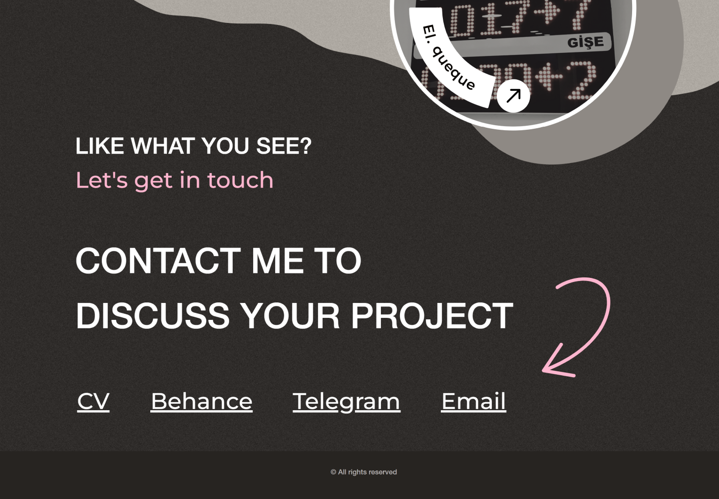 Web designer portfolio (Made on Tilda) — Изображение №5 — Интерфейсы на Dprofile