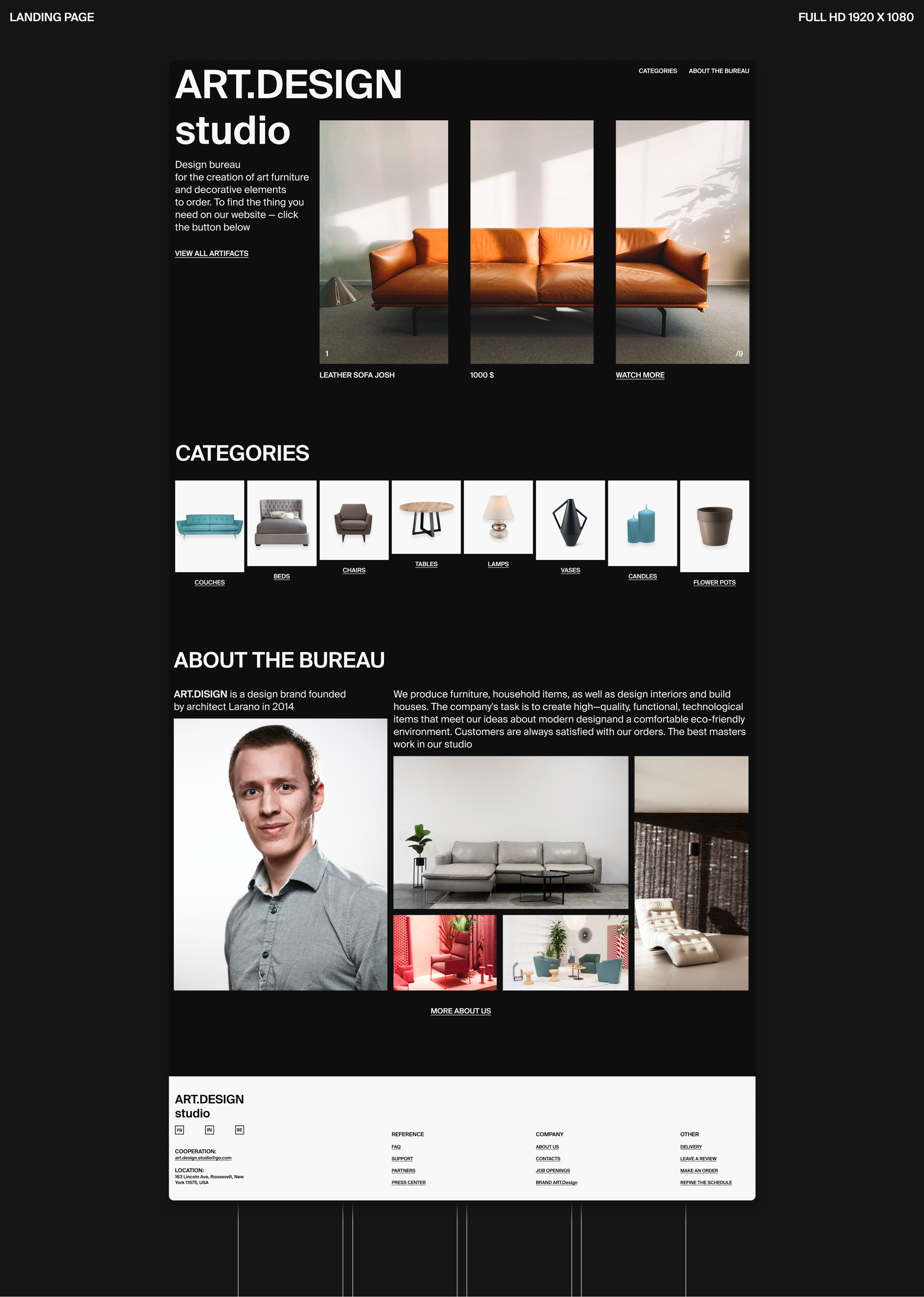 Design bureau ART.DESIGN STUDIO — Изображение №4 — Интерфейсы на Dprofile