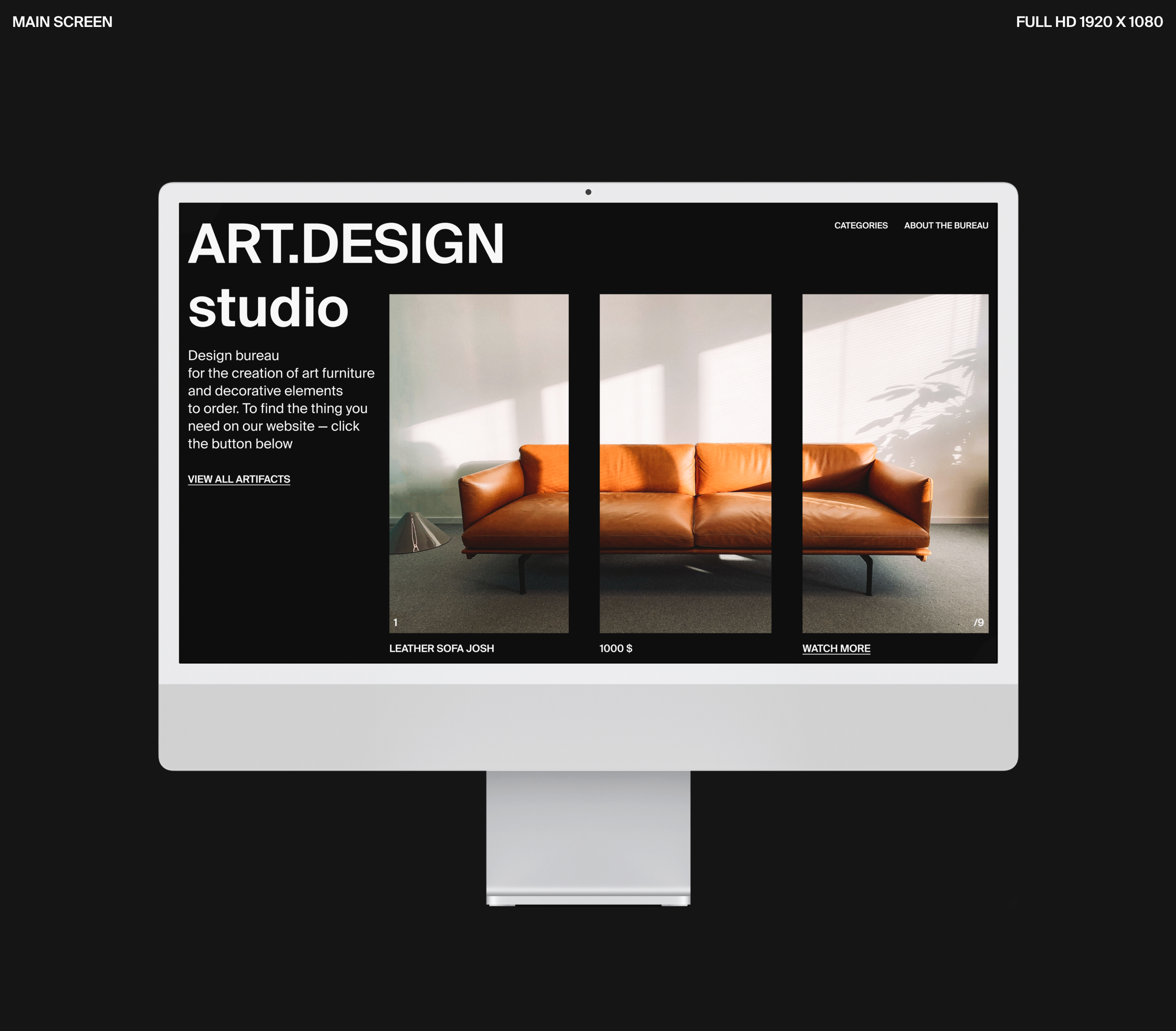 Design bureau ART.DESIGN STUDIO — Изображение №3 — Интерфейсы на Dprofile