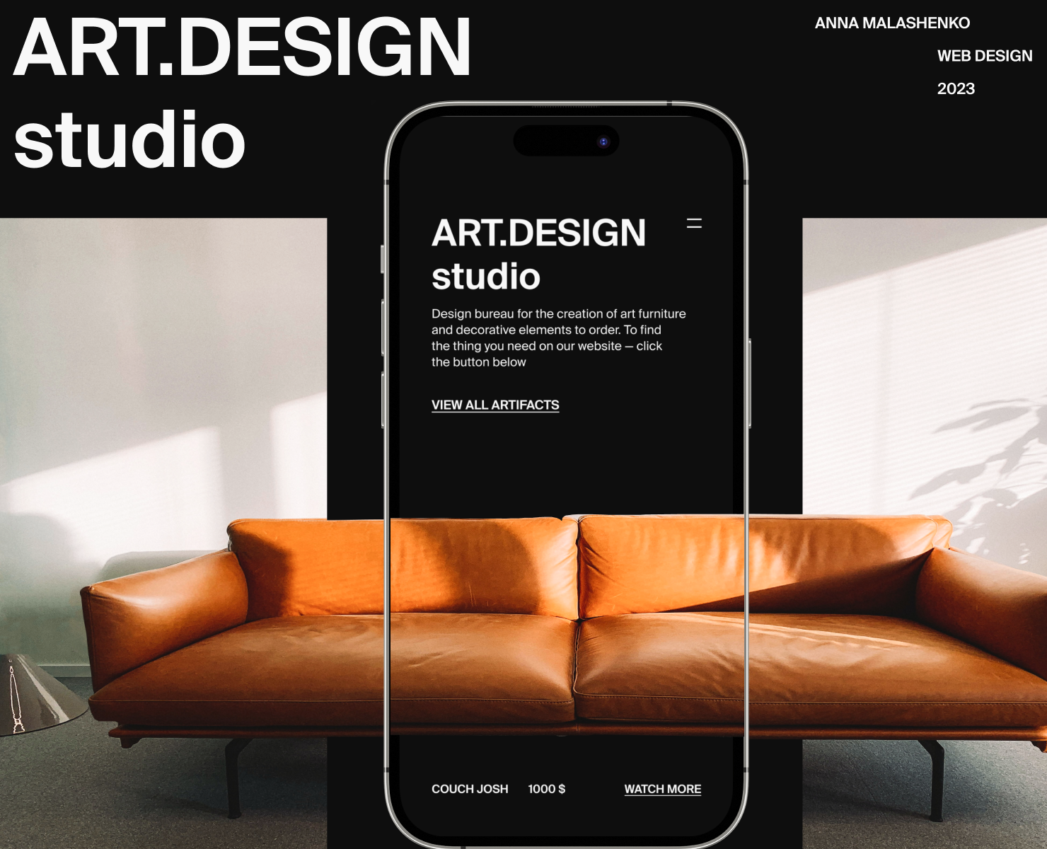 Design bureau ART.DESIGN STUDIO — Интерфейсы на Dprofile
