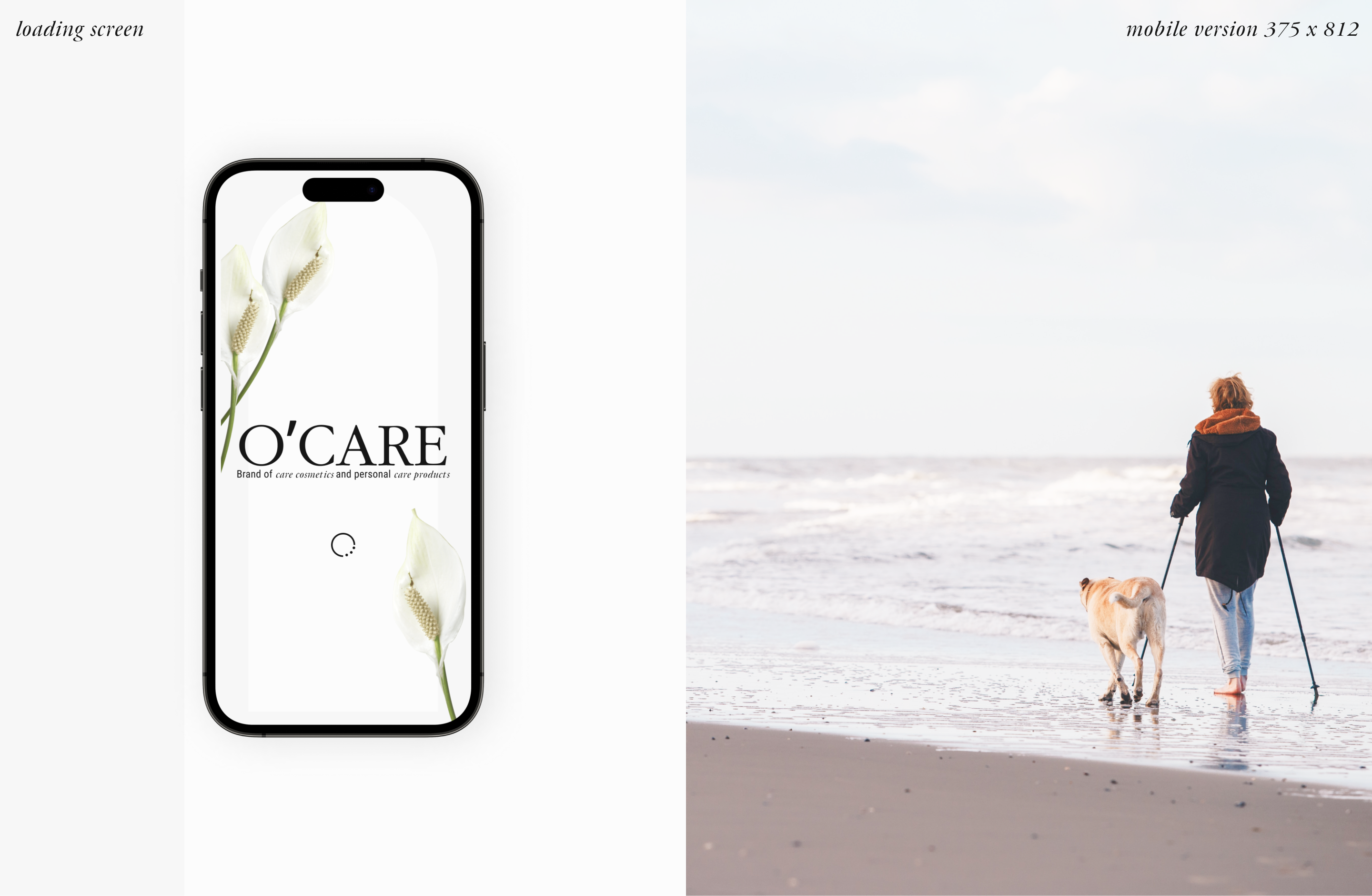 Brand of care cosmetics O'CARE — Изображение №5 — Интерфейсы, Брендинг на Dprofile