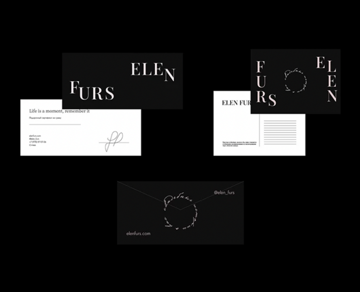 ELEN FURS FOTOGRAPHER — Брендинг, Графика на Dprofile