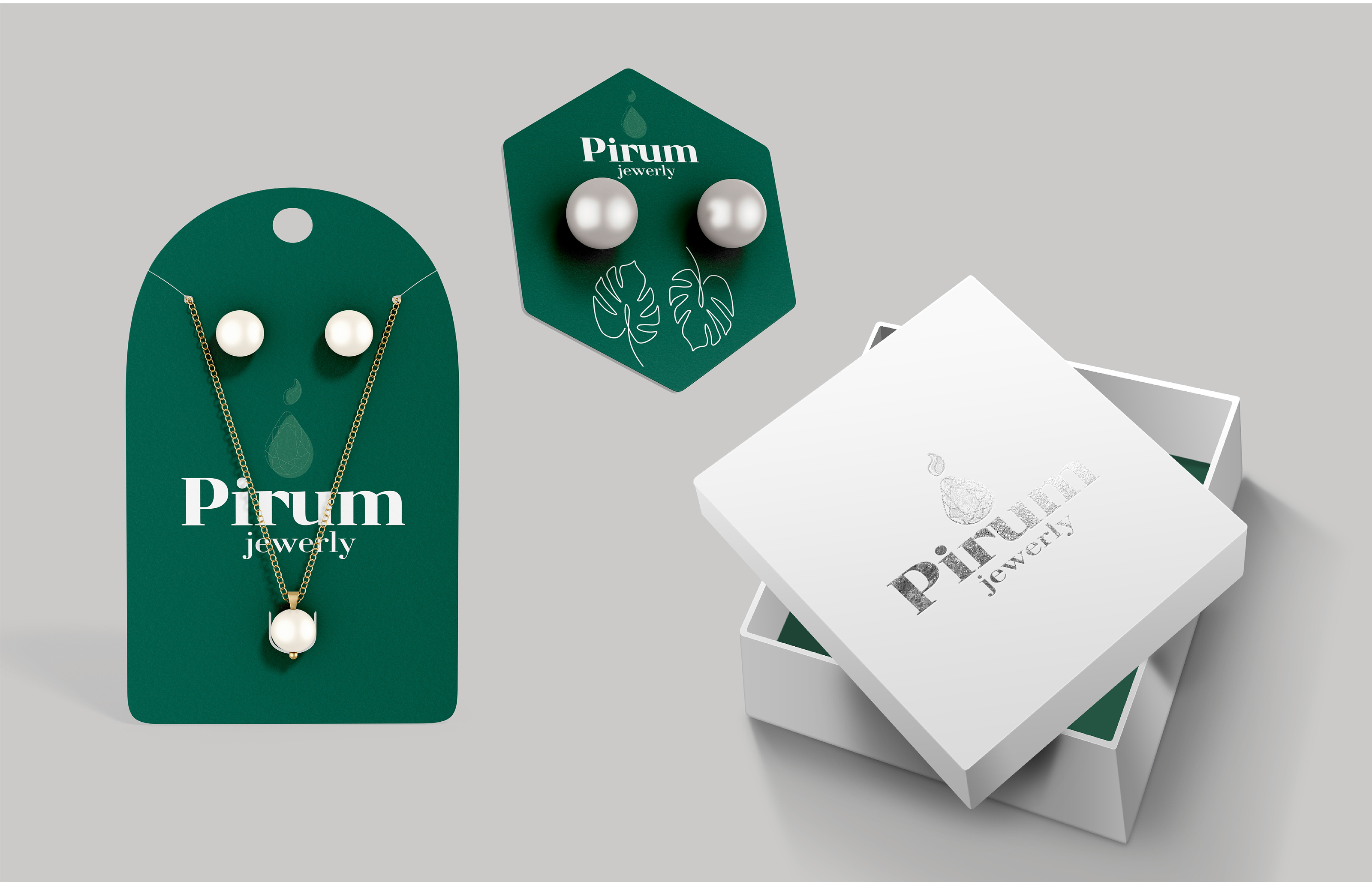 Pirum jewerly - identity — Изображение №6 — Брендинг на Dprofile