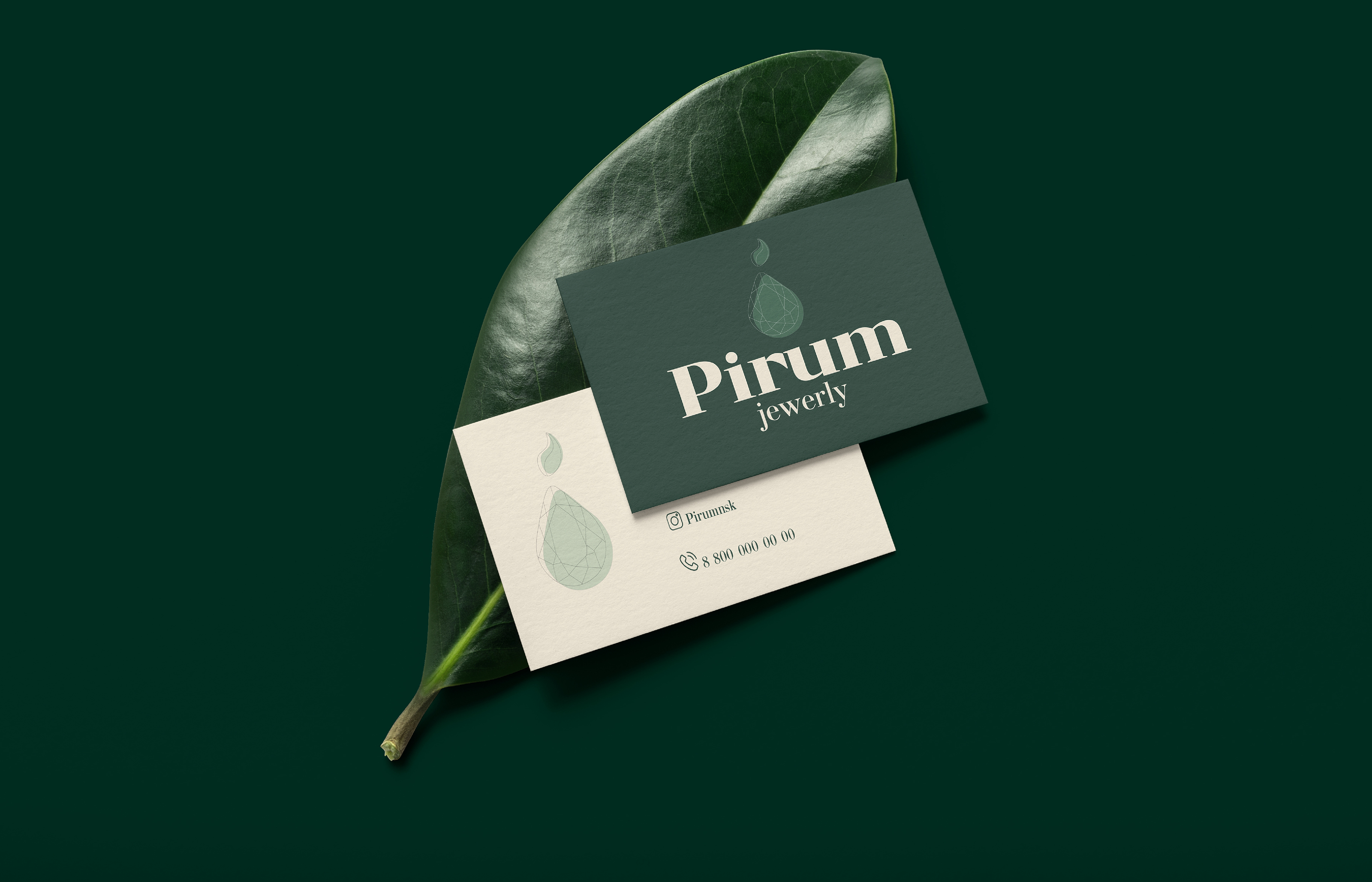 Pirum jewerly - identity — Изображение №7 — Брендинг на Dprofile