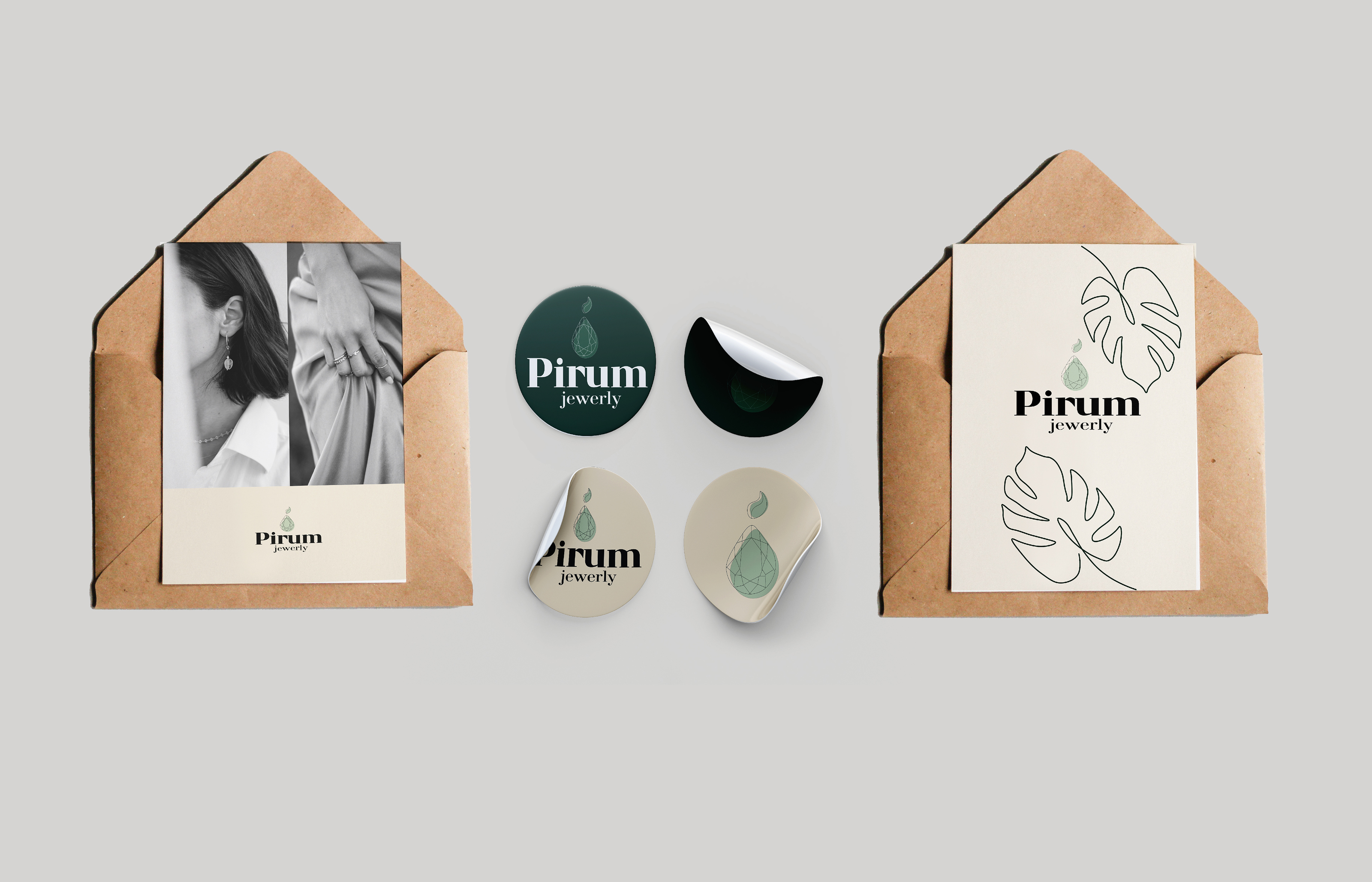 Pirum jewerly - identity — Изображение №11 — Брендинг на Dprofile