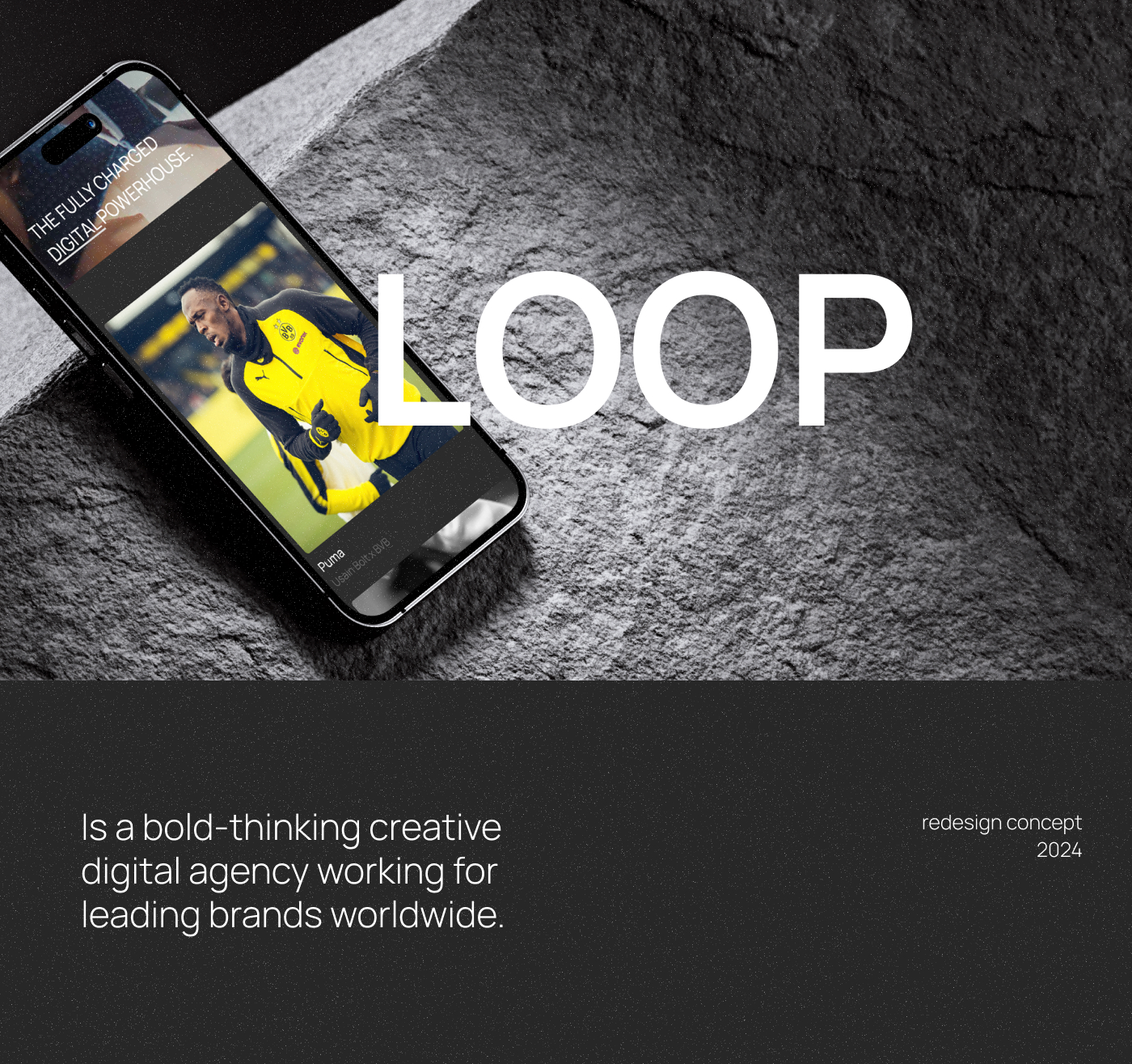 Loop | Corporate website Concept — Изображение №1 — Интерфейсы, Анимация на Dprofile