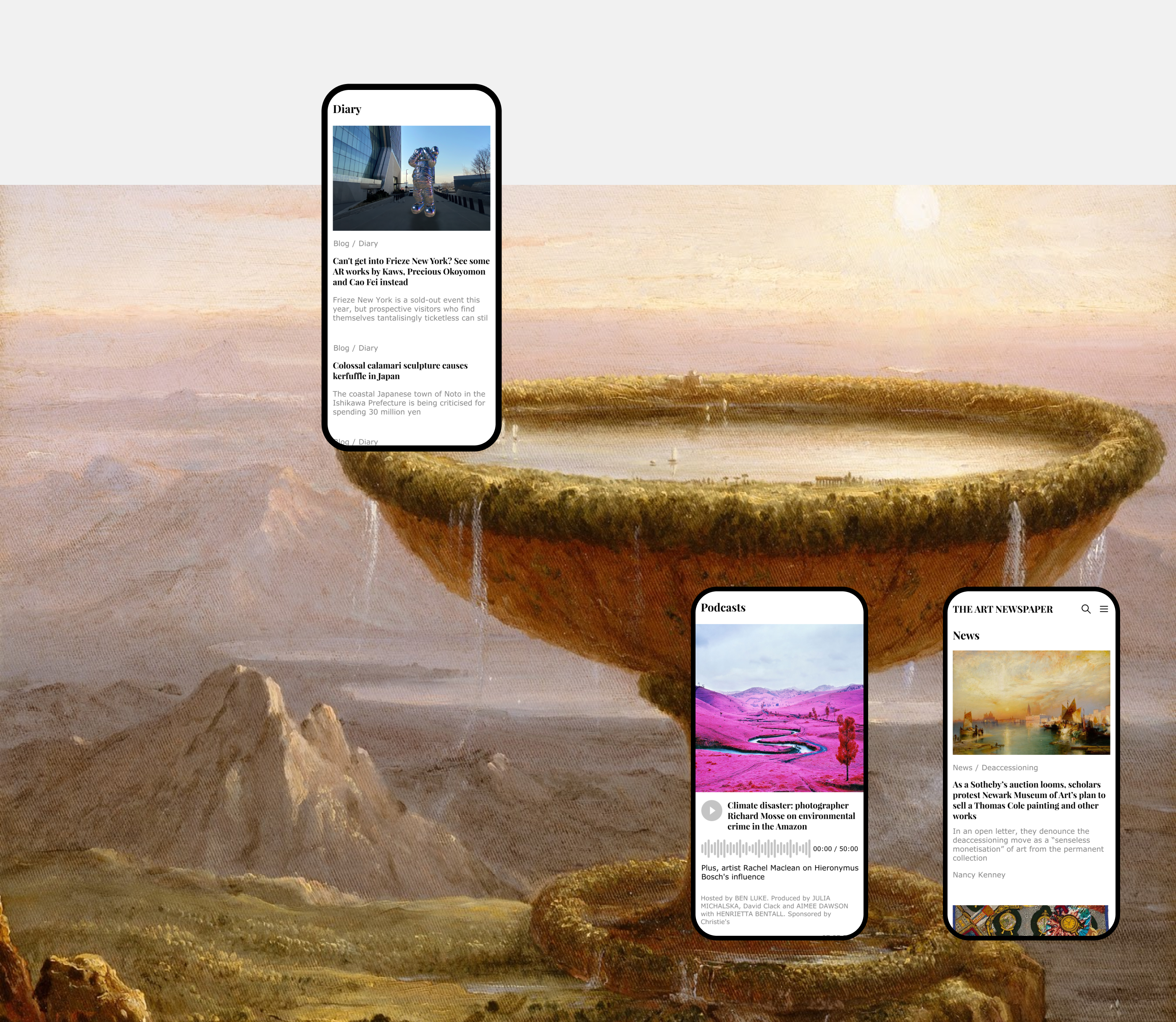 The Art Newspaper - Redesign news site — Изображение №3 — Интерфейсы на Dprofile
