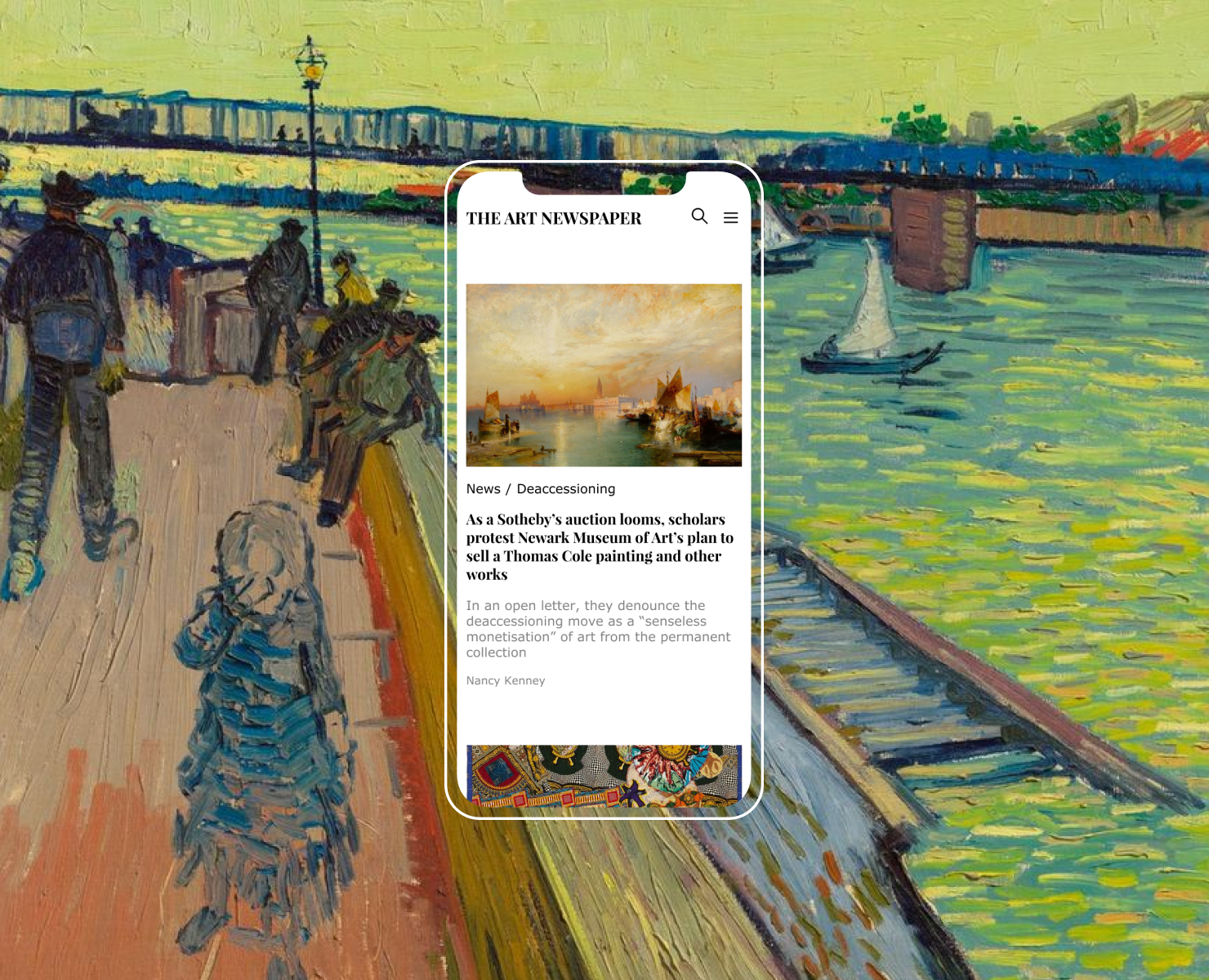 The Art Newspaper - Redesign news site — Интерфейсы на Dprofile