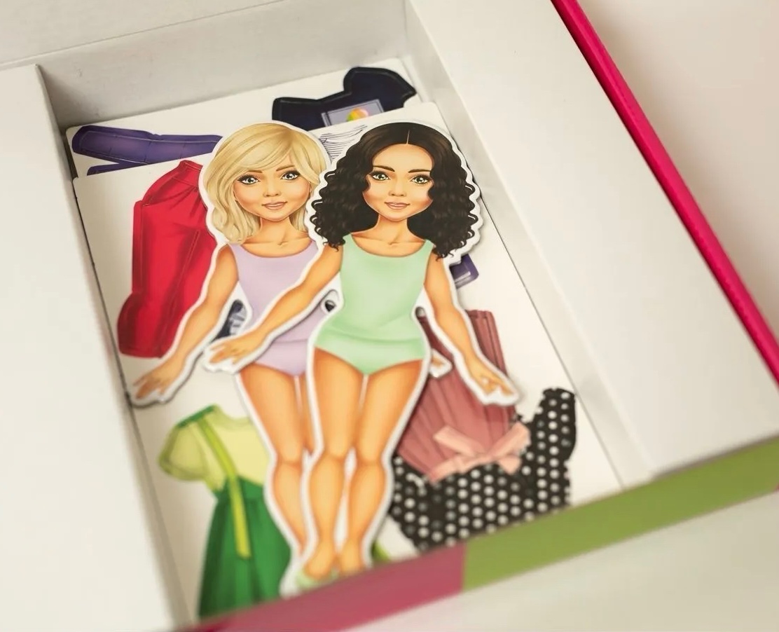 Clothes for paper doll — Иллюстрация, Графика на Dprofile