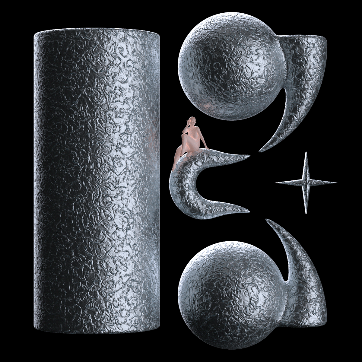 #36DAYSOFTYPE 2021 — Изображение №3 — Иллюстрация, 3D на Dprofile